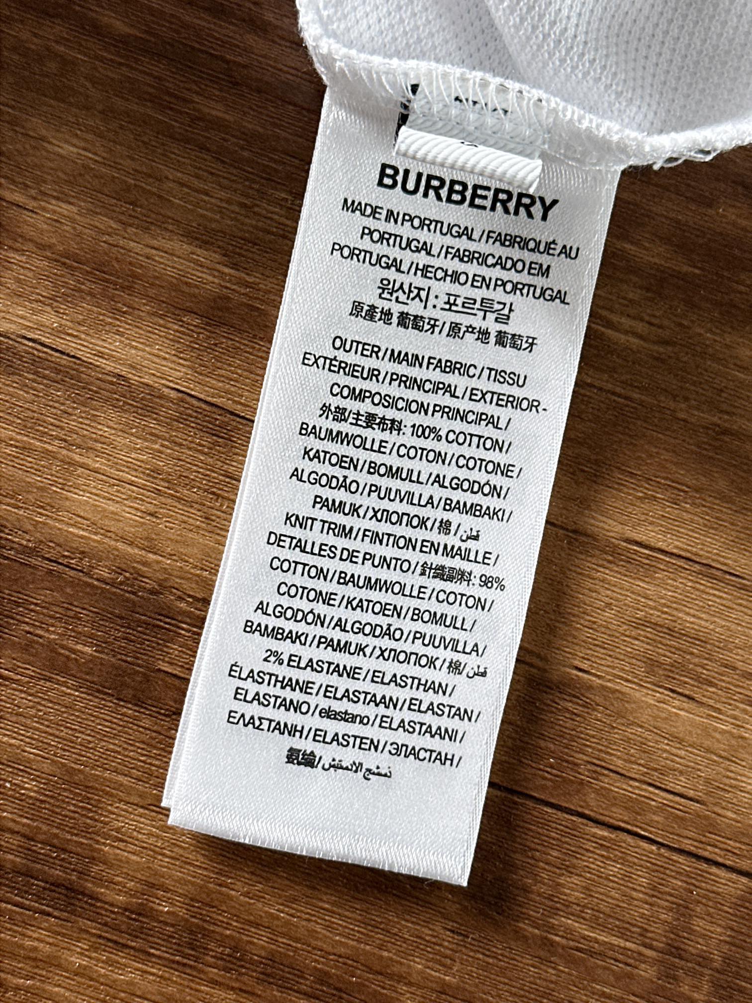 Burberry Male Basic Clothing Cotton Black S-m-l-xl-xxl