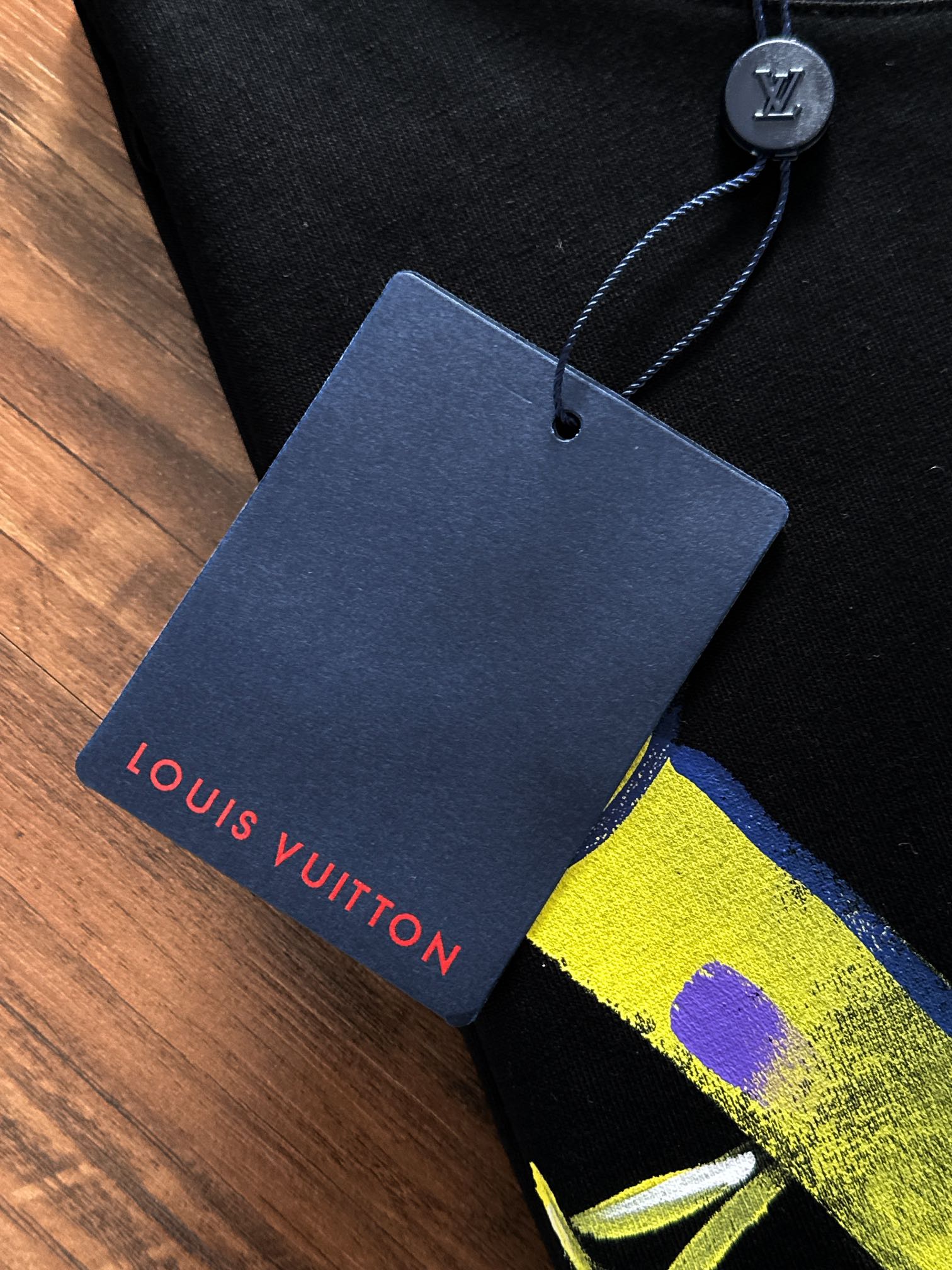 Louis Vuitton Couple Basic Clothing Cotton S-m-l-xl