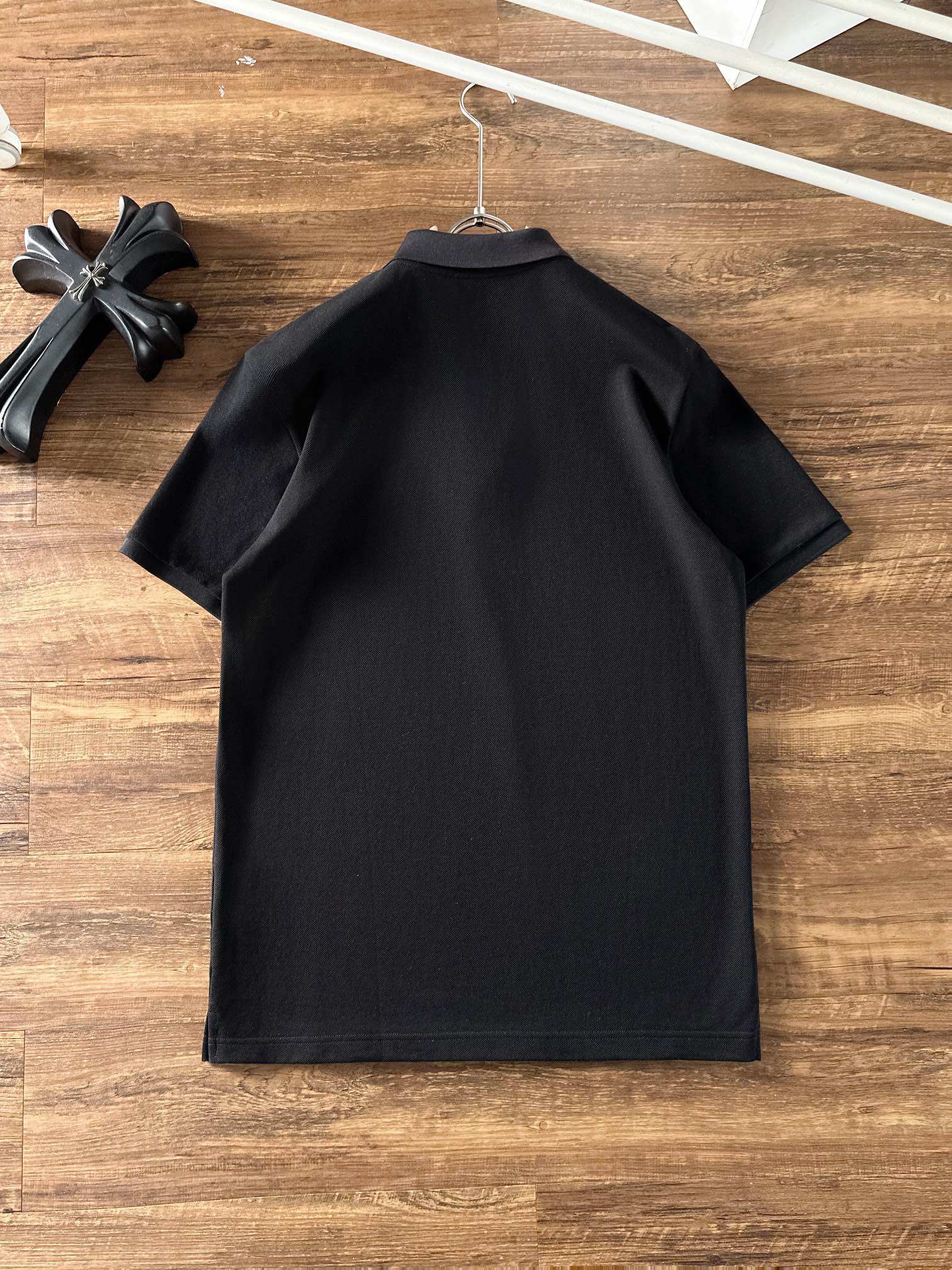 Moncler Male Basic Clothing Cotton Black S-m-l-xl-xxl