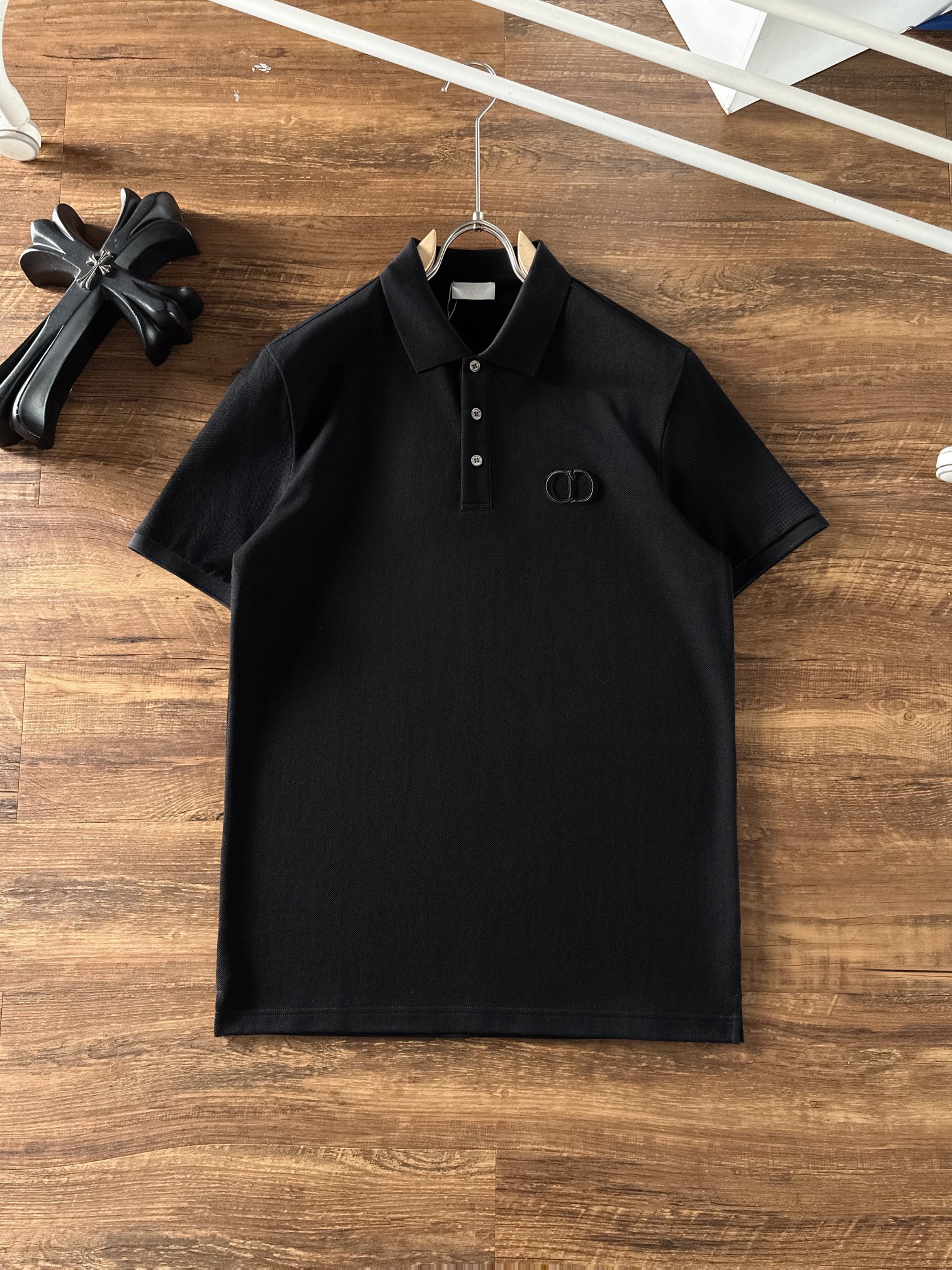 Dior Male Basic Clothing Cotton Black S-m-l-xl-xxl