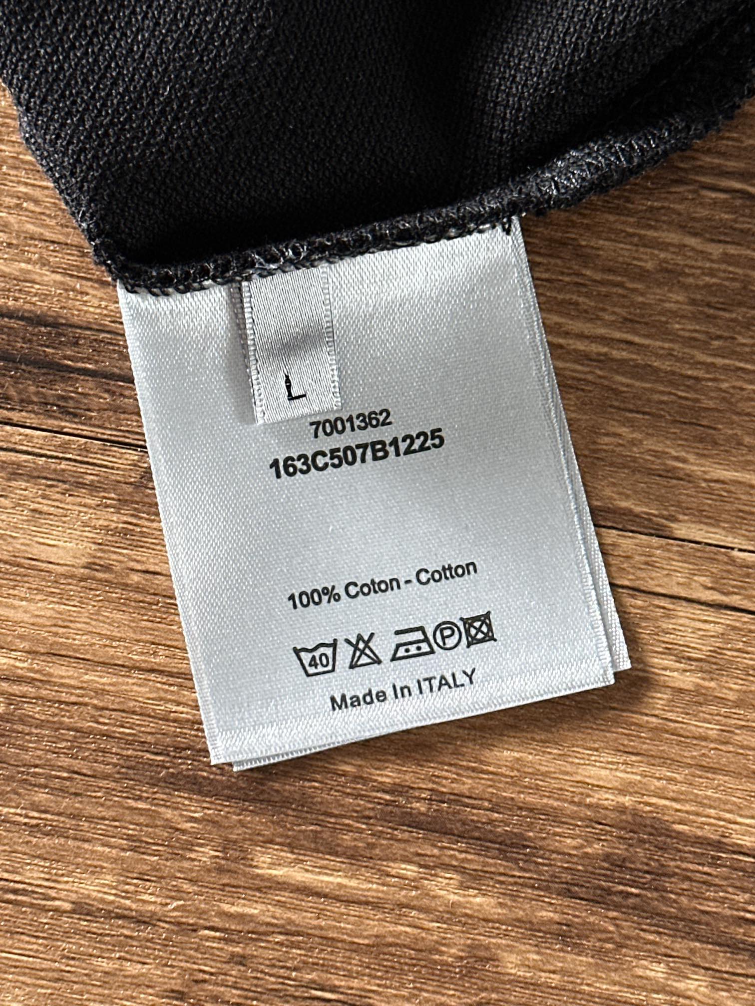 Dior Male Basic Clothing Cotton Black S-m-l-xl-xxl