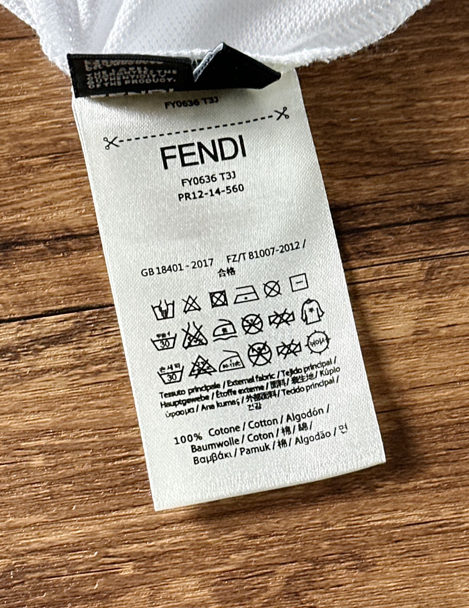 Fendi Male Basic Clothing Cotton Black S-m-l-xl-xxl