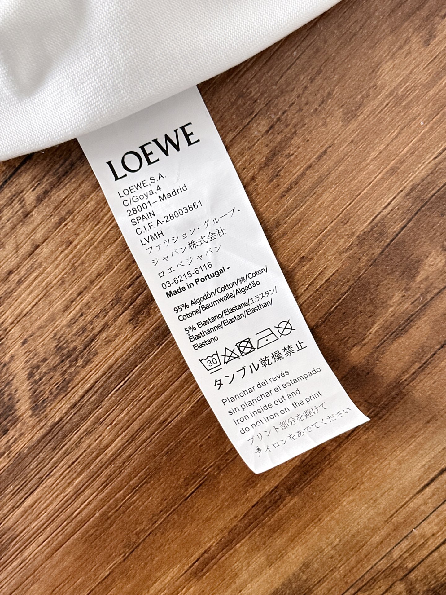 Loewe Couple Basic Clothing Cotton S-m-l-xl