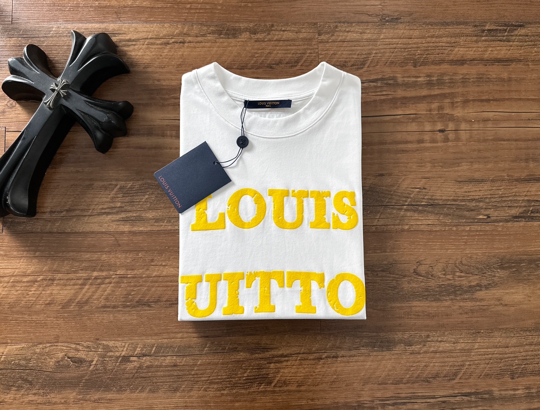 Louis Vuitton Couple Basic Clothing Cotton S-m-l-xl