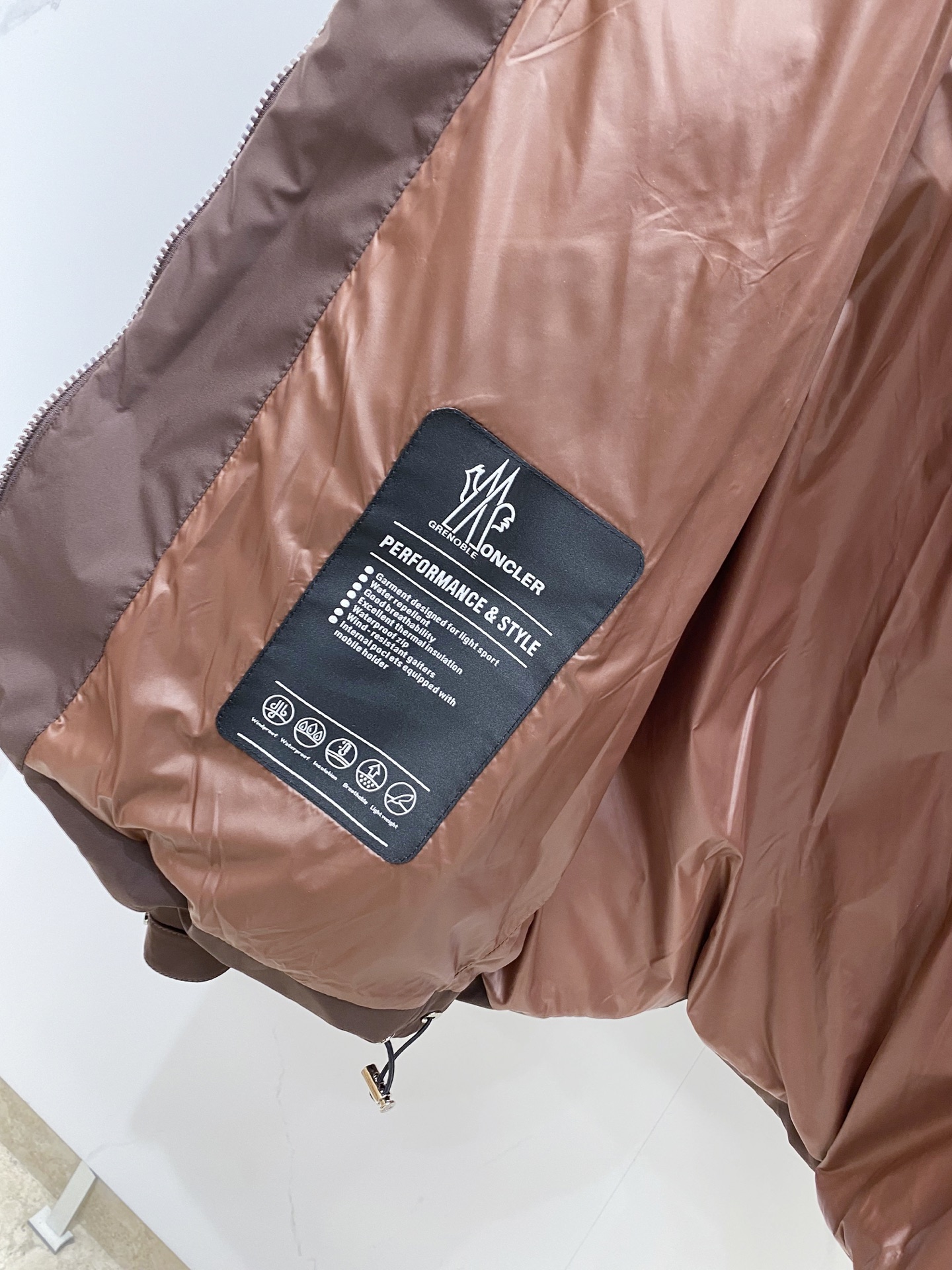 Moncler Male Down Jacket White Duck Down Black S-m-l