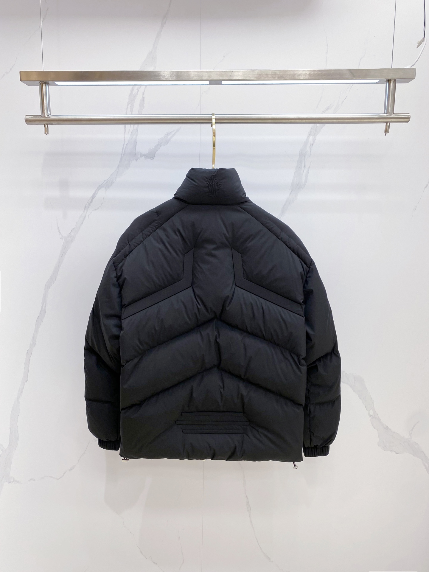 Moncler Male Down Jacket White Duck Down Black S-m-l
