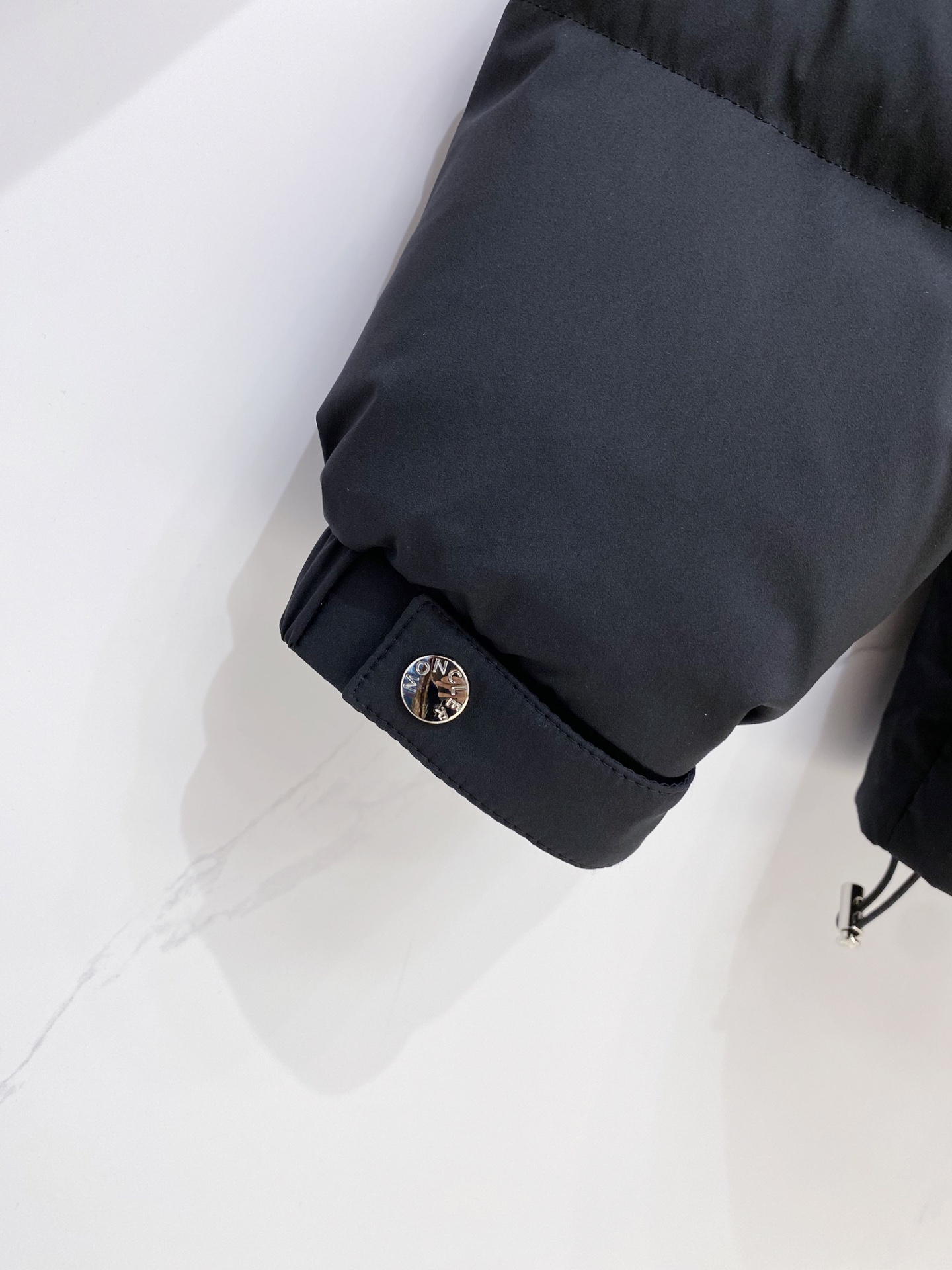 Moncler Male Down Jacket White Duck Down Black S-m-l