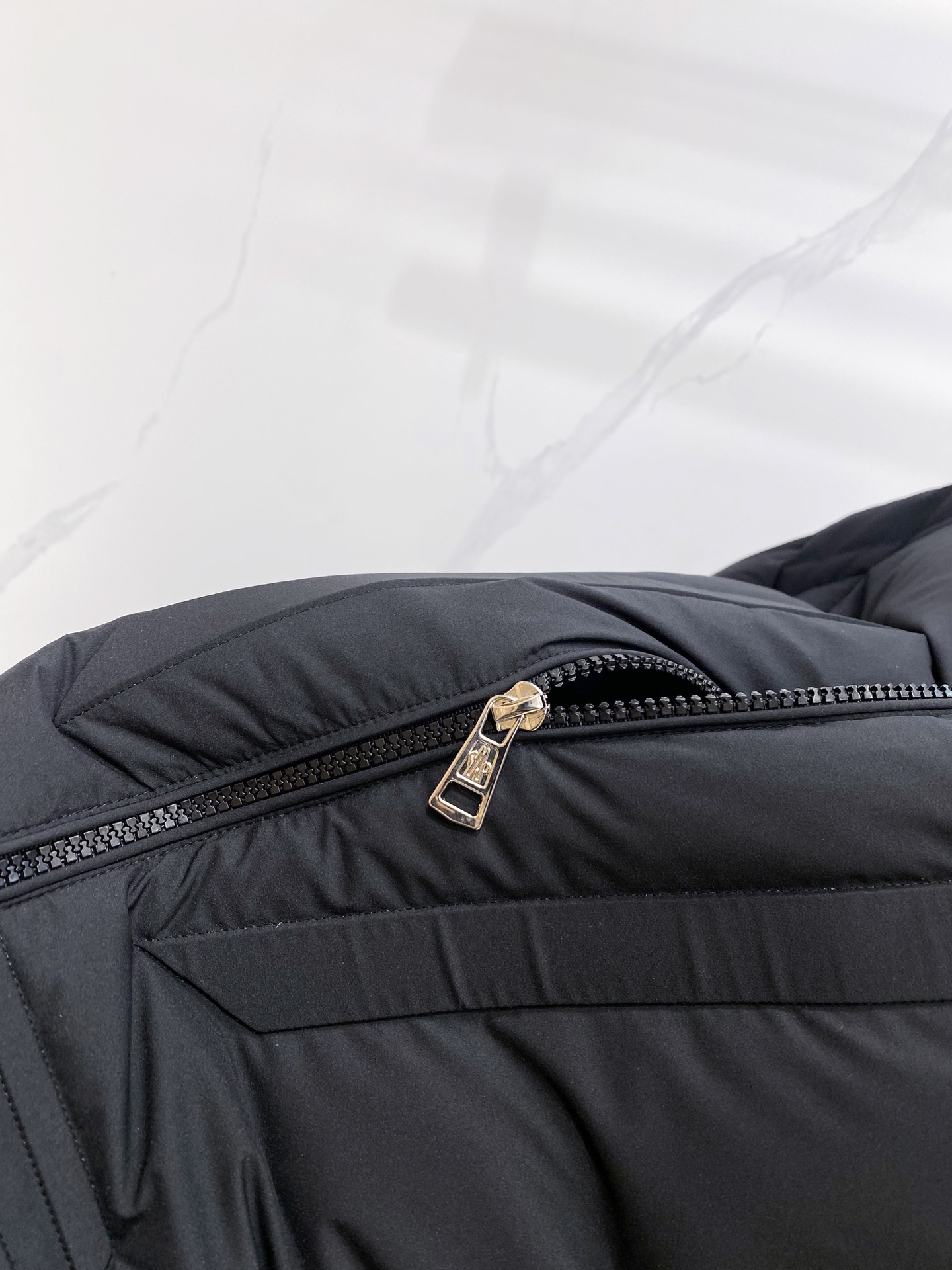 Moncler Male Down Jacket White Duck Down Black S-m-l
