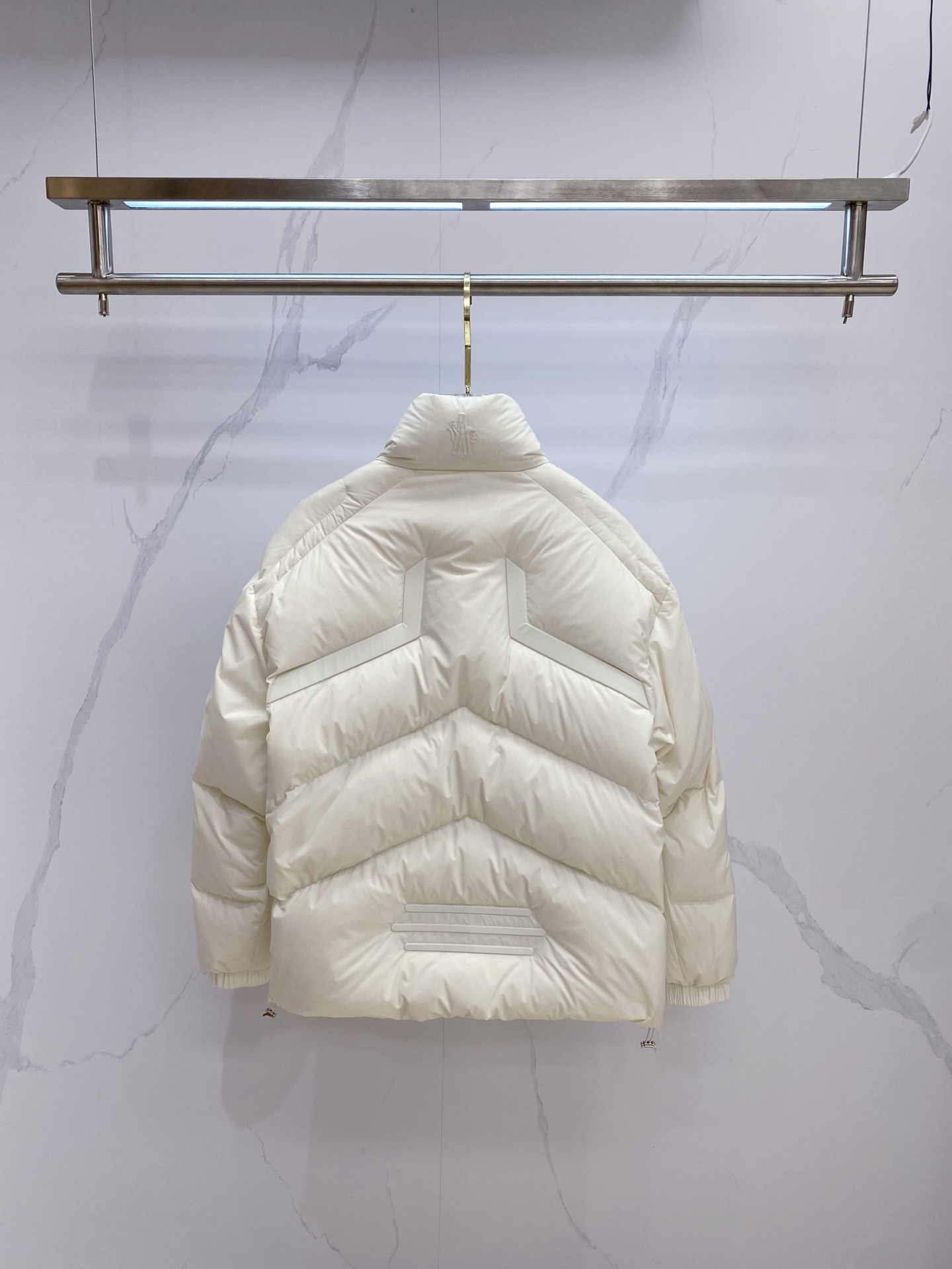 Moncler Male Down Jacket White Duck Down Black S-m-l
