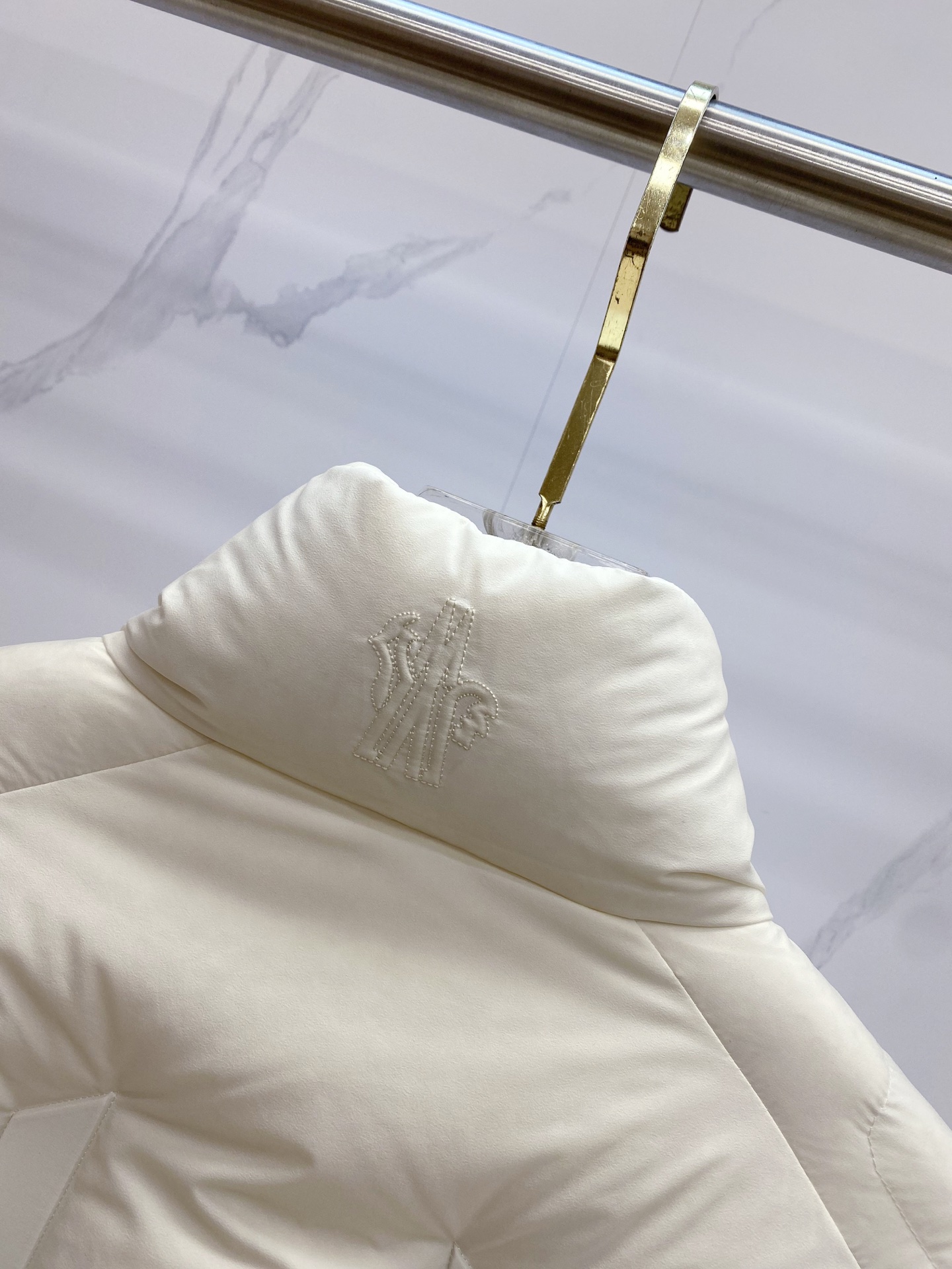 Moncler Male Down Jacket White Duck Down Black S-m-l