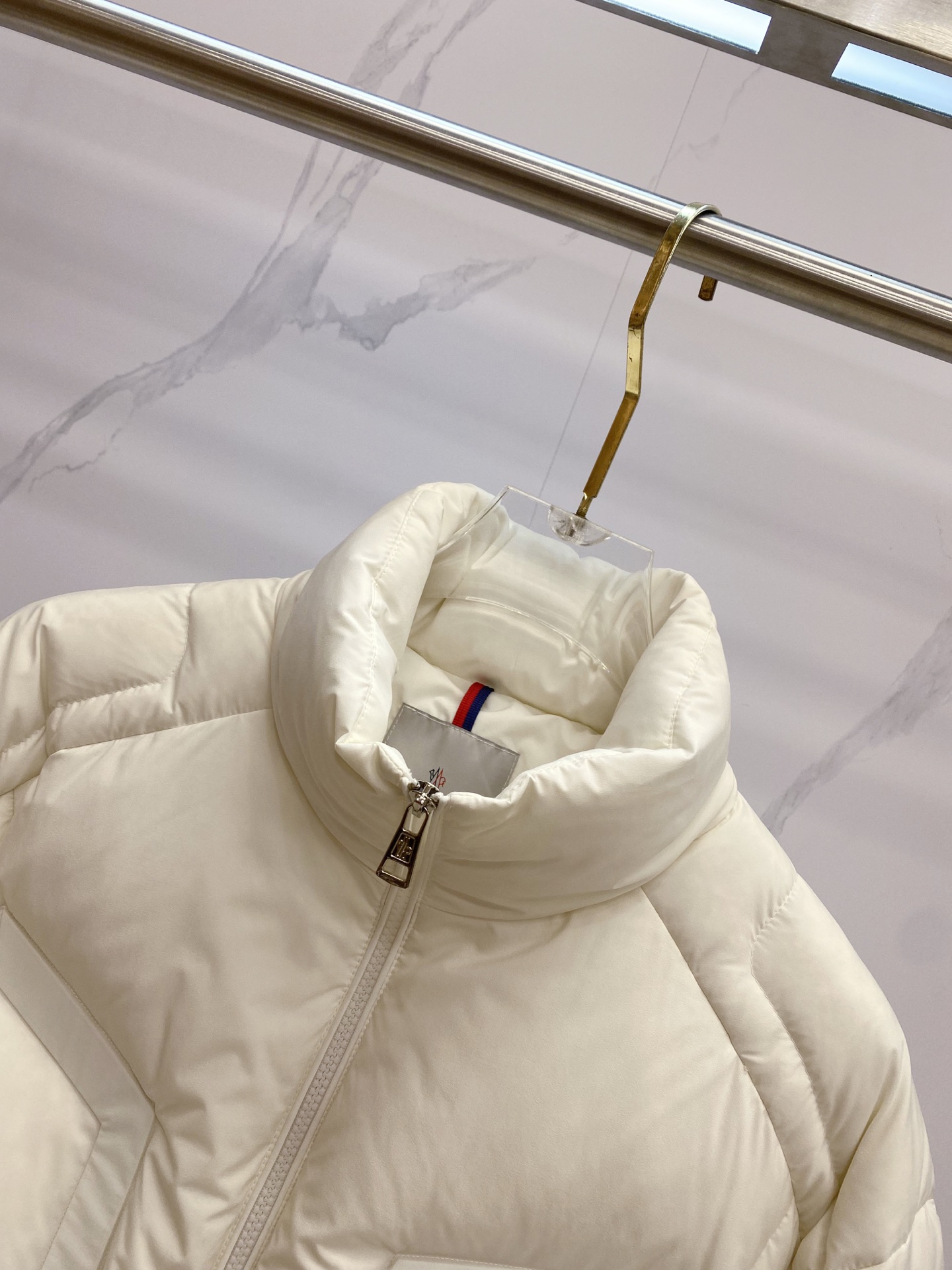 Moncler Male Down Jacket White Duck Down Black S-m-l