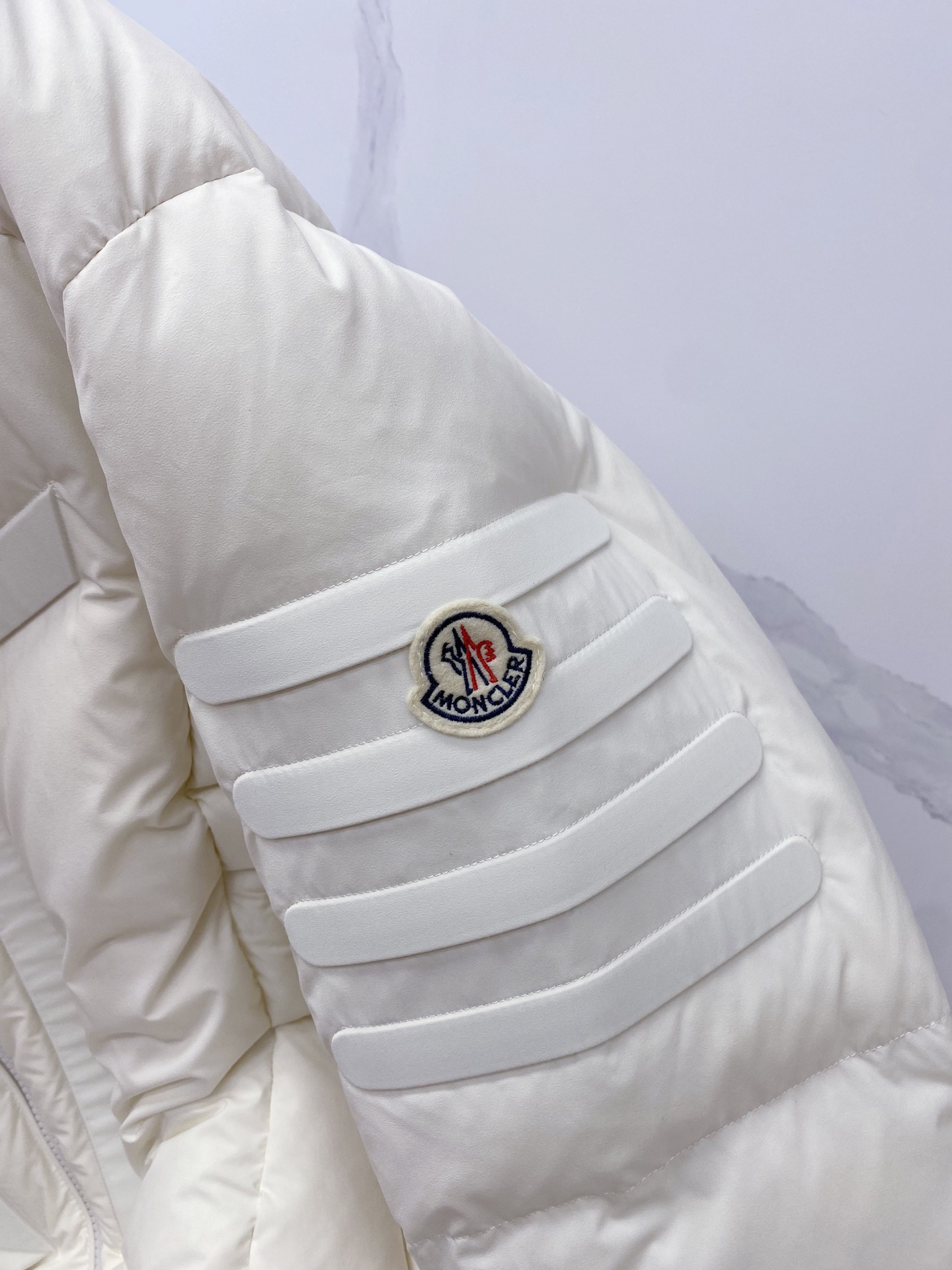 Moncler Male Down Jacket White Duck Down Black S-m-l