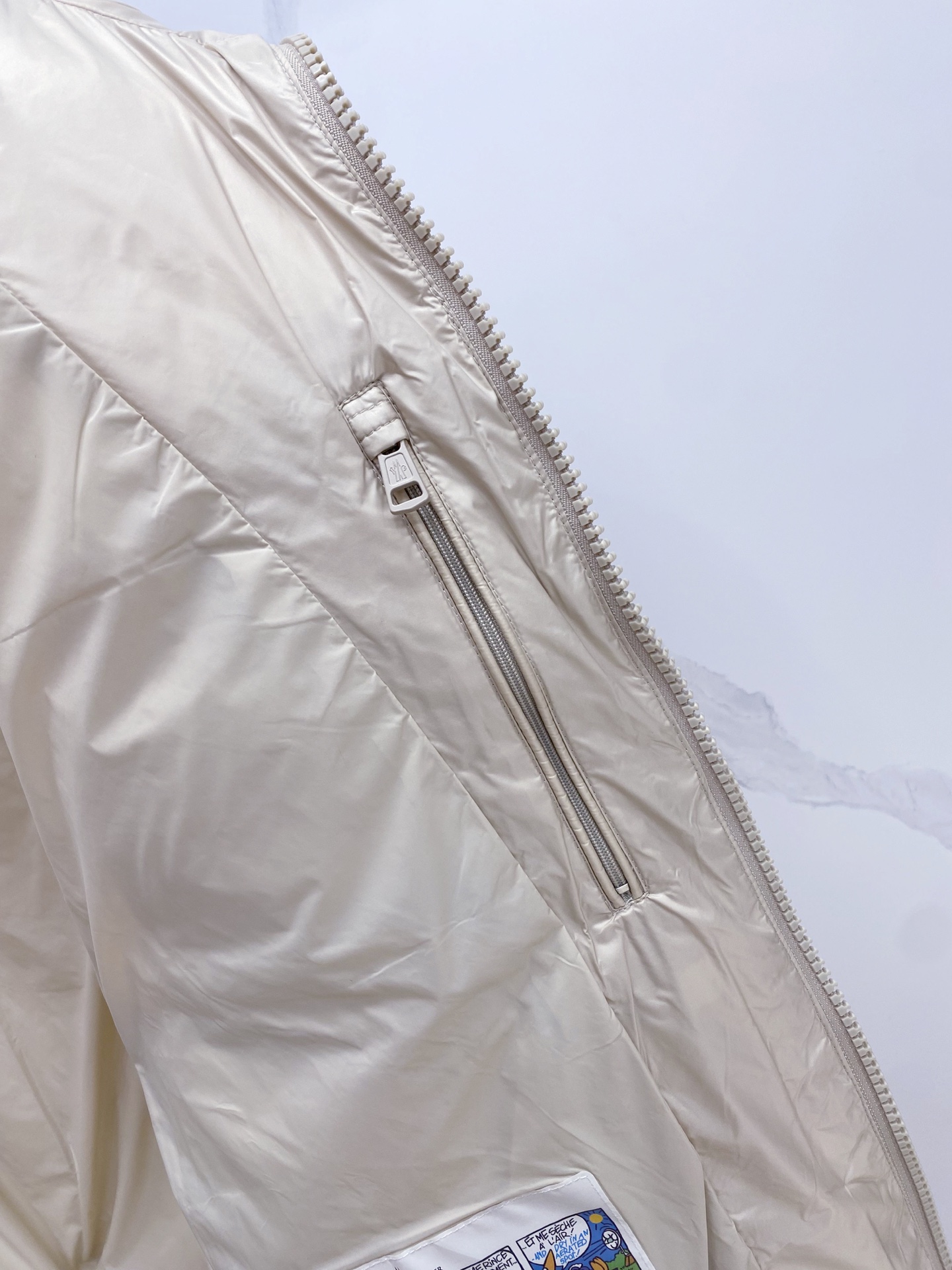 Moncler Couple Down Jacket Goose Down Black Loose Fit M-l