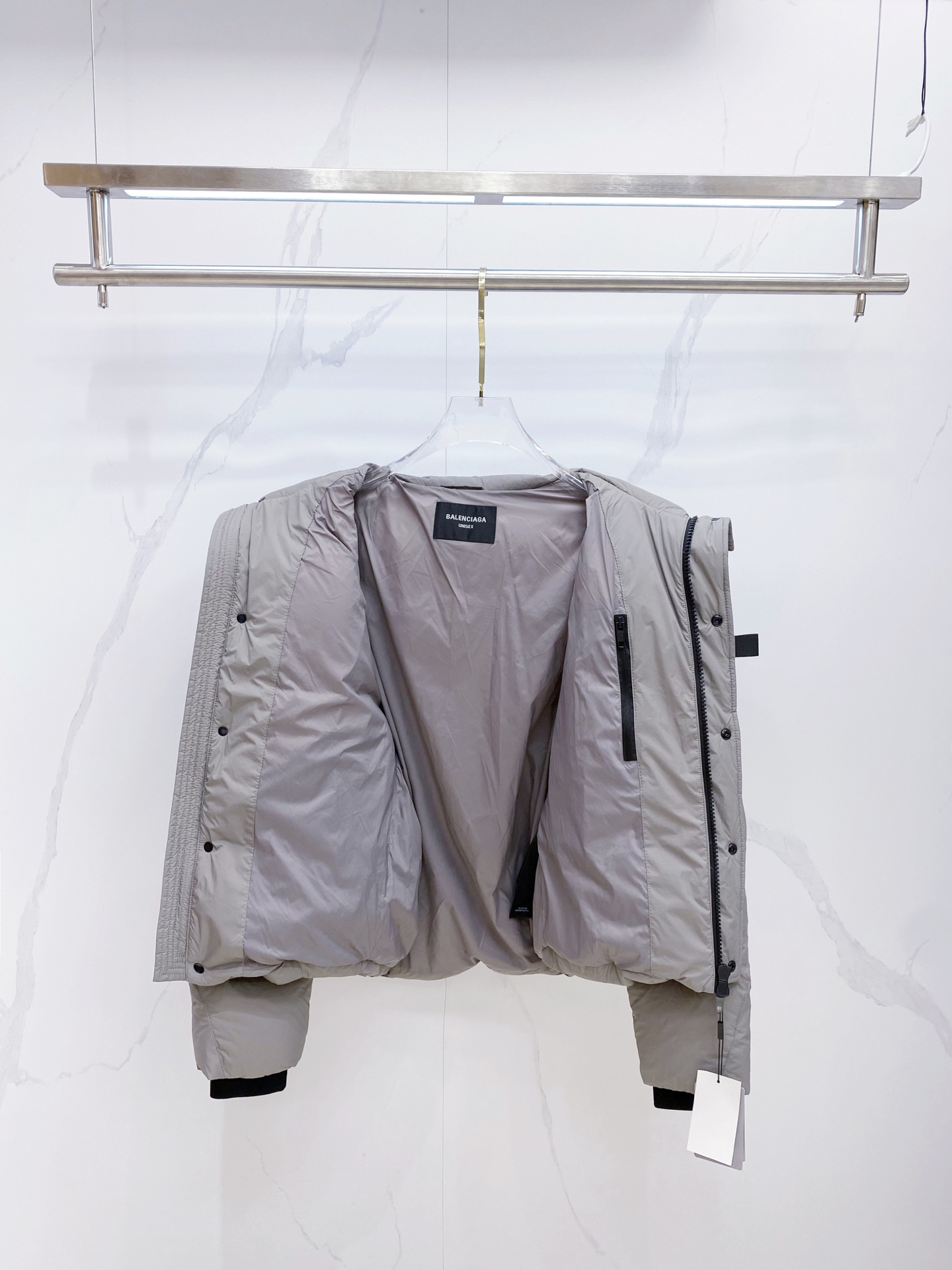 Balenciaga Down Jacket Hooded L