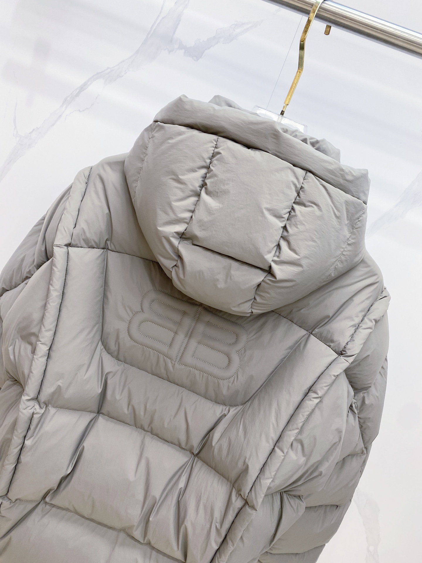 Balenciaga Down Jacket Hooded L