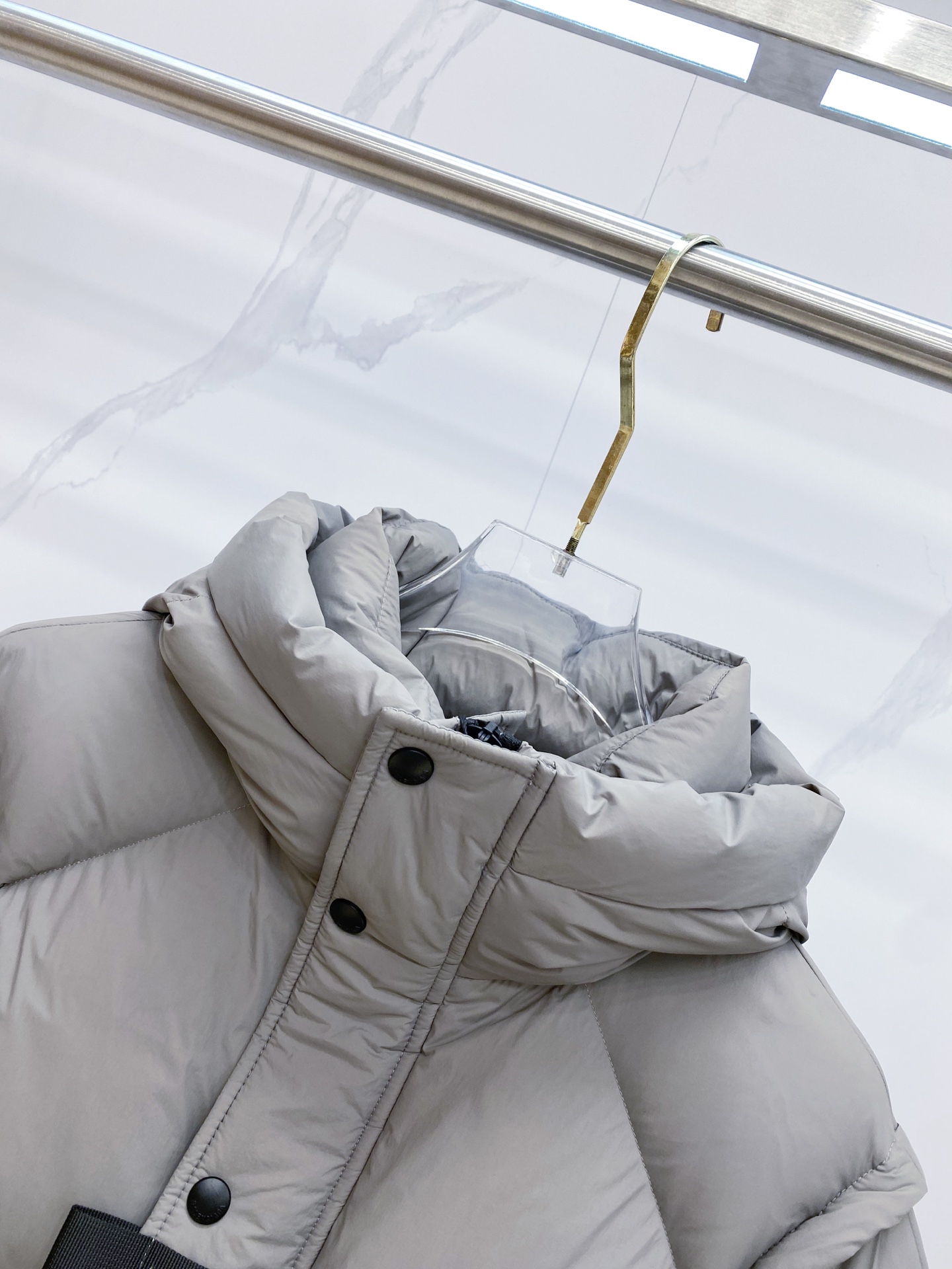 Balenciaga Down Jacket Hooded L