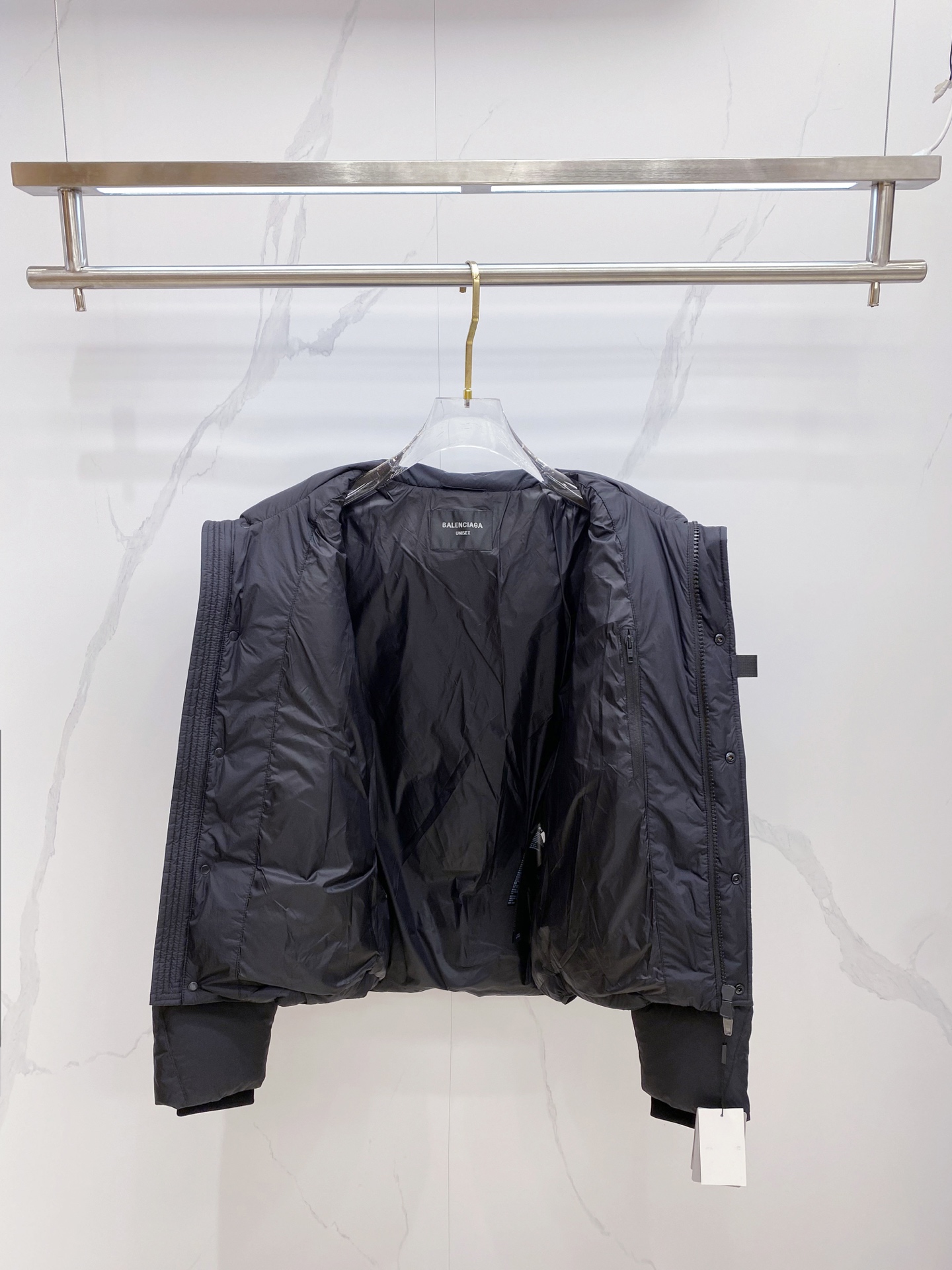 Balenciaga Down Jacket Hooded L