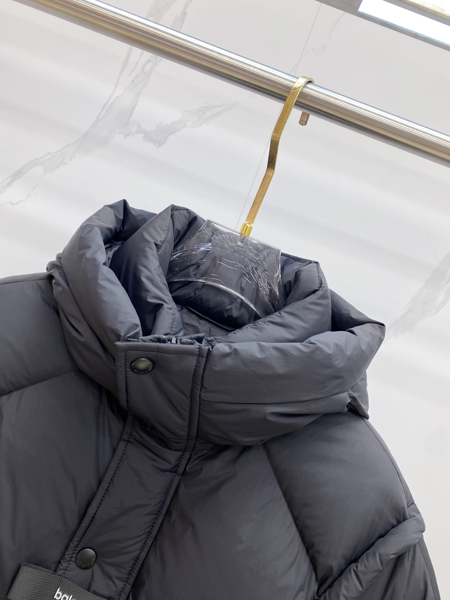 Balenciaga Down Jacket Hooded L