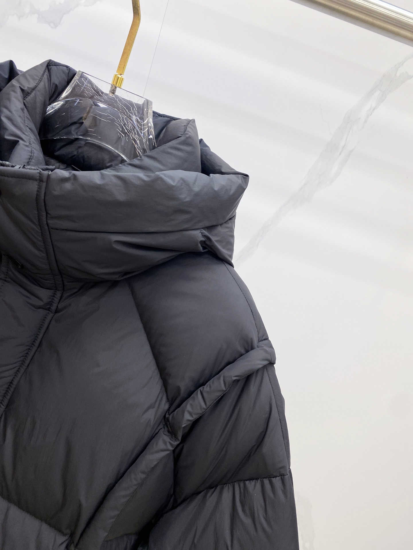 Balenciaga Down Jacket Hooded L