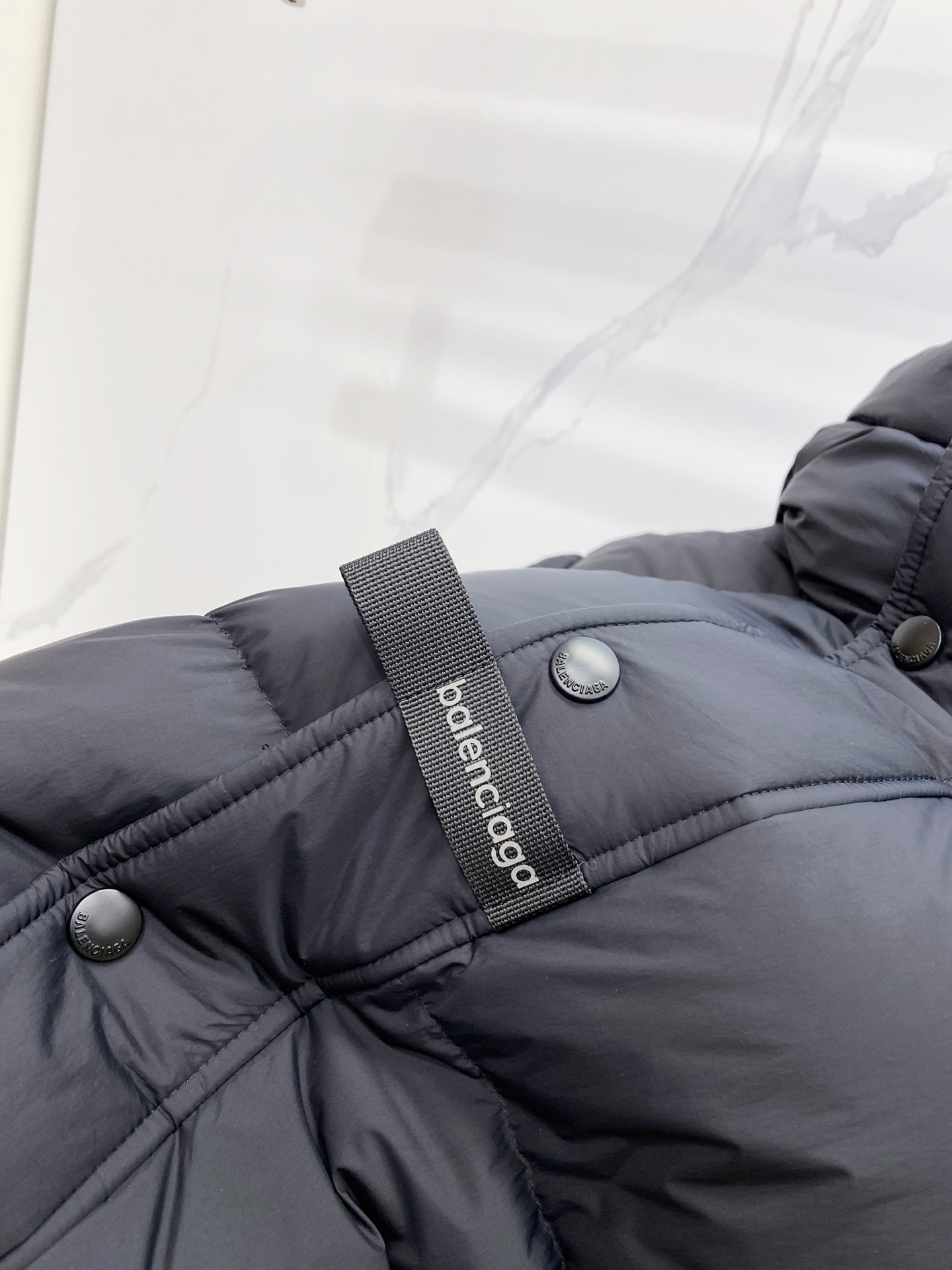 Balenciaga Down Jacket Hooded L