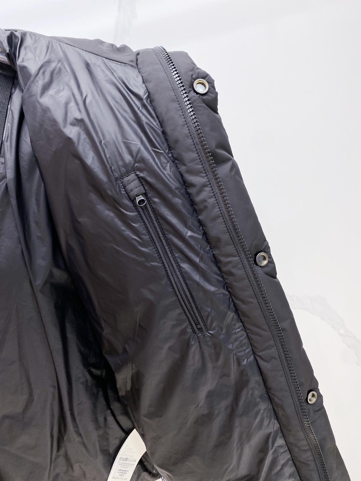 Louis Vuitton Male Down Jacket Goose Down Black Hooded S-m-l-xl