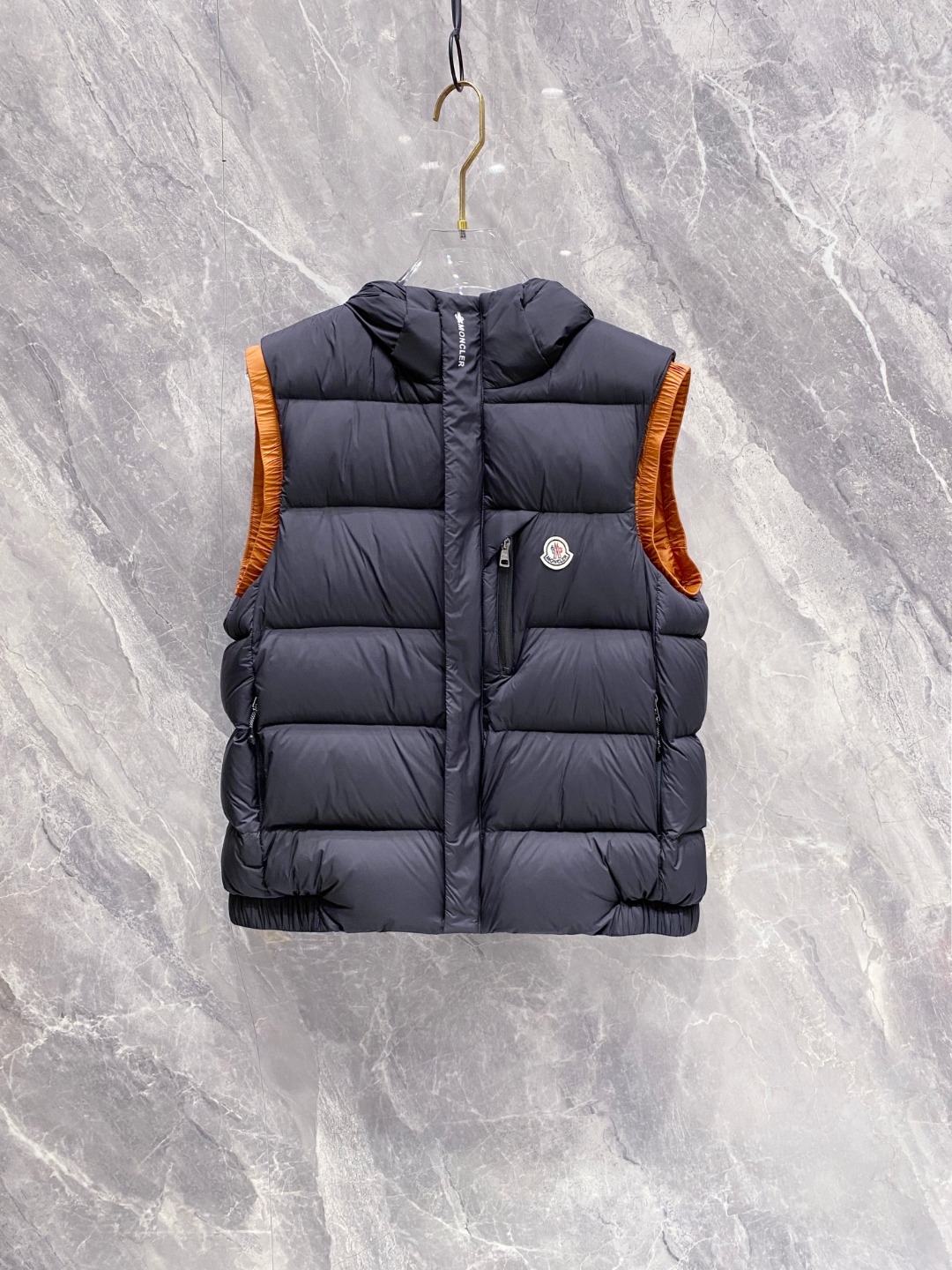 Moncler Down Vest Black S-m-l-xl