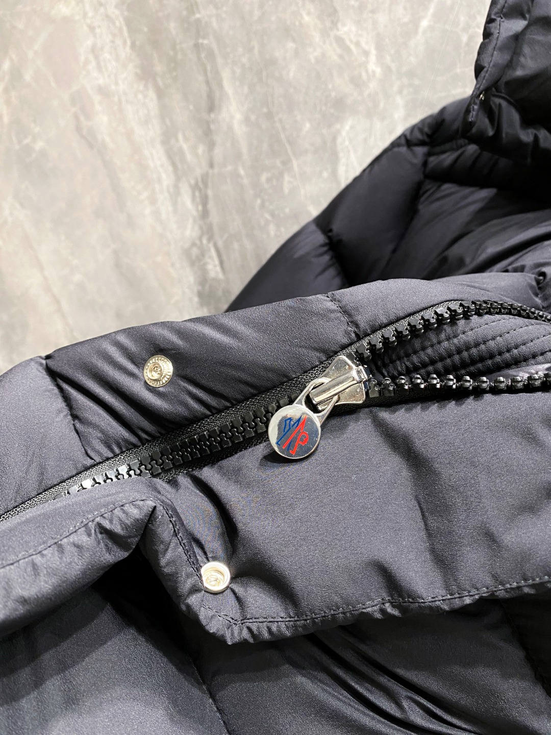 Moncler Down Jacket Polyester Black S-m-l