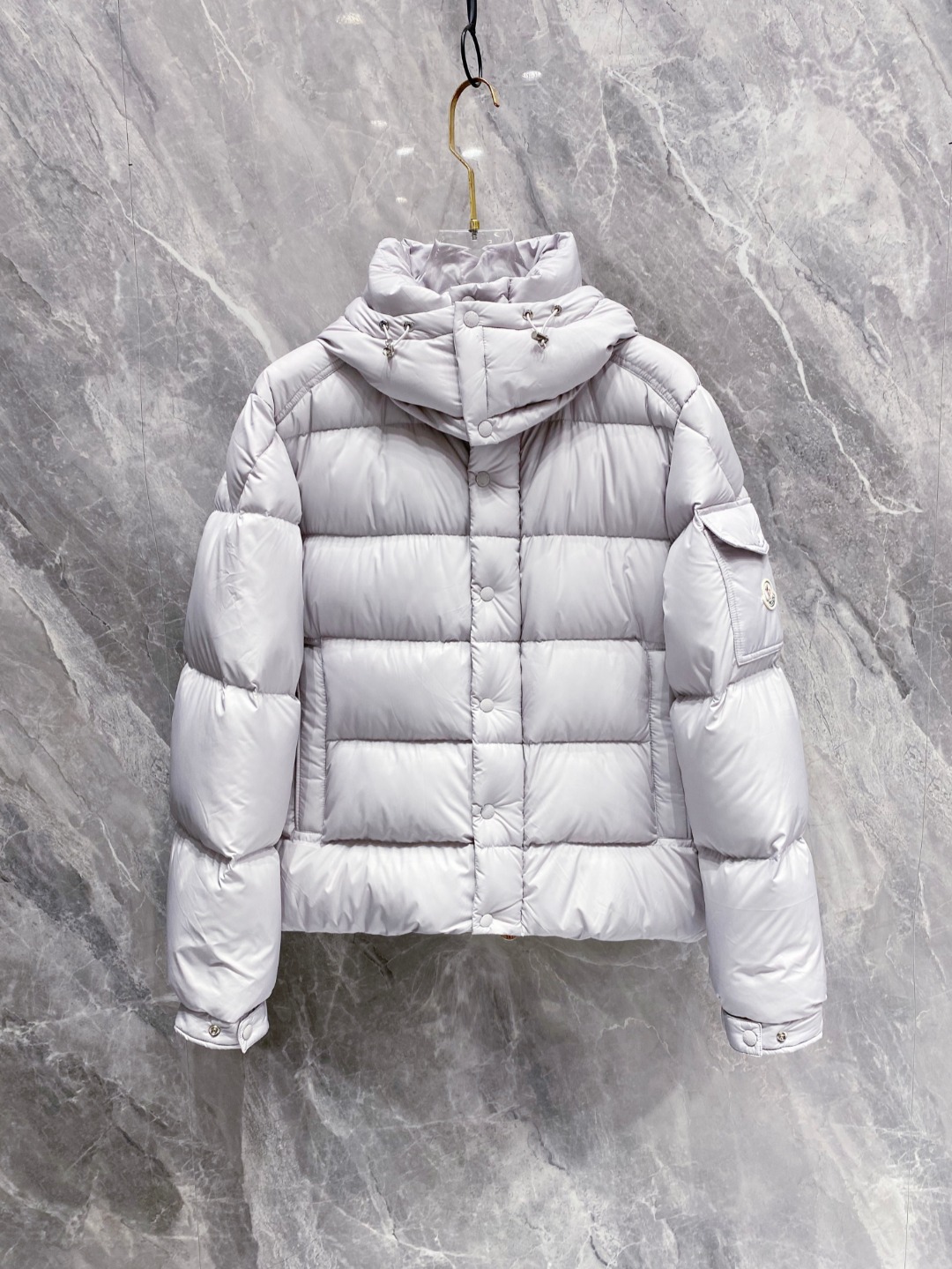 Moncler Down Jacket Polyester Black S-m-l