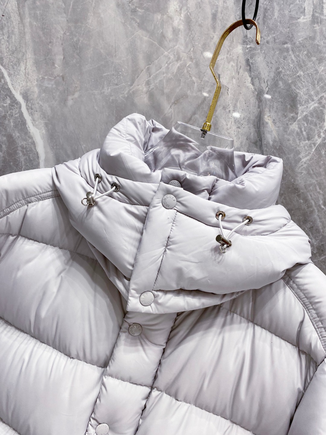 Moncler Down Jacket Polyester Black S-m-l