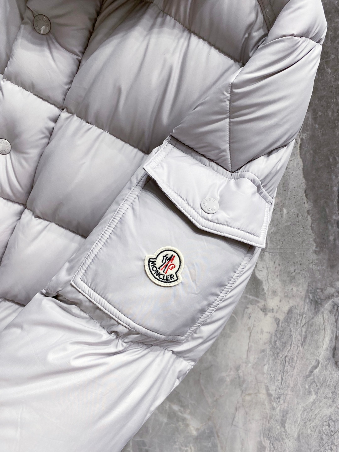 Moncler Down Jacket Polyester Black S-m-l