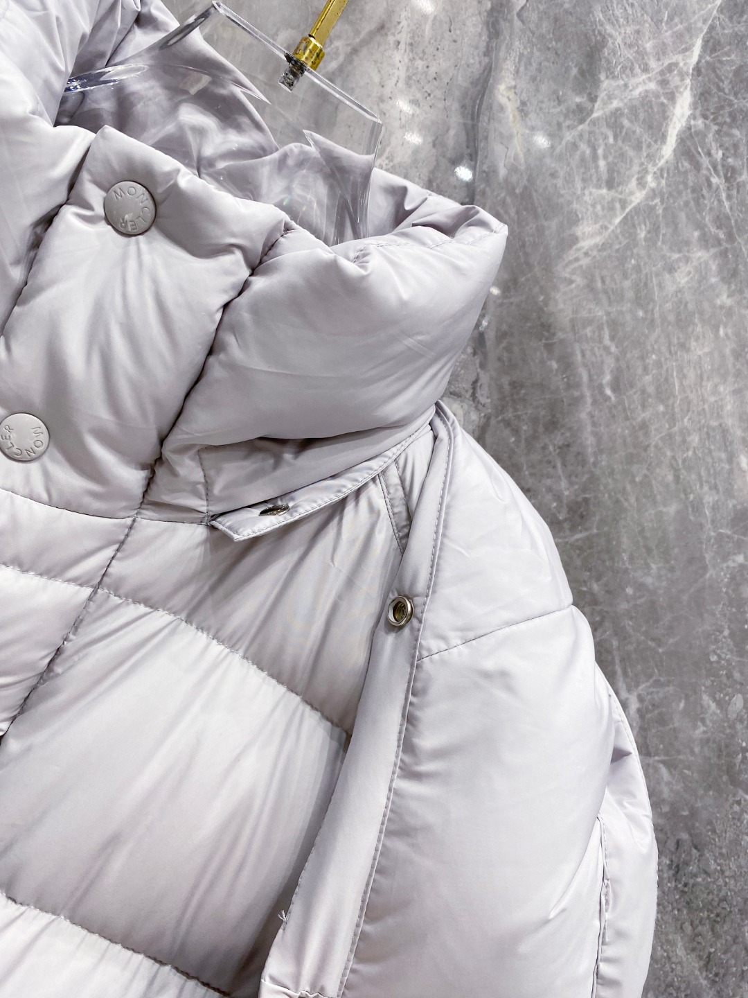 Moncler Down Jacket Polyester Black S-m-l