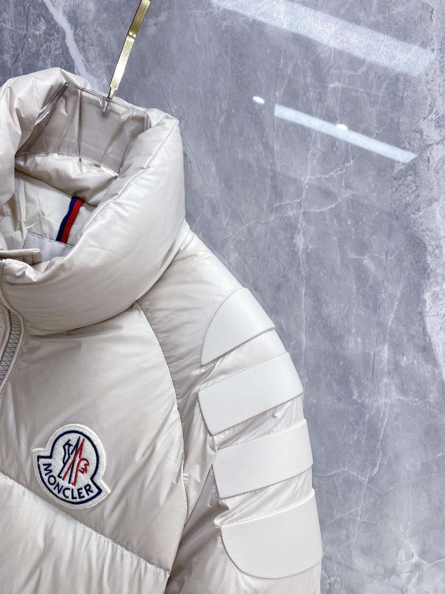 Moncler Couple Down Jacket Goose Down Black Loose Fit M-l