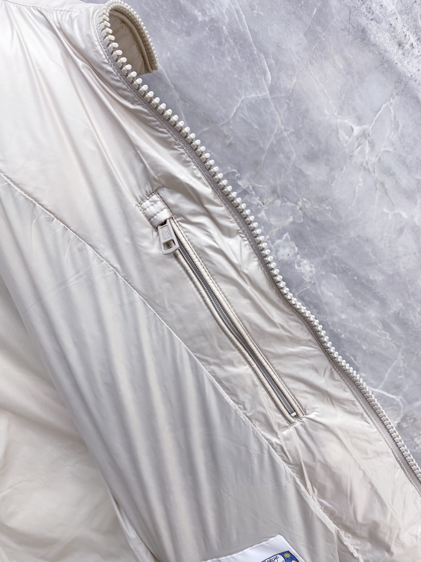 Moncler Couple Down Jacket Goose Down Black Loose Fit M-l