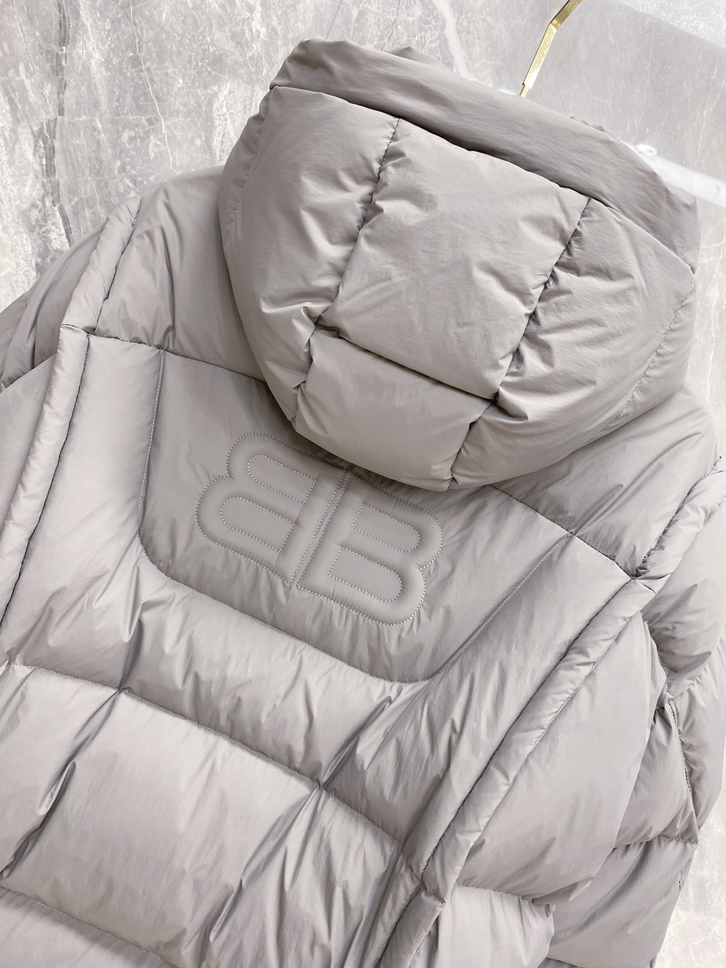 Balenciaga Down Jacket Hooded L