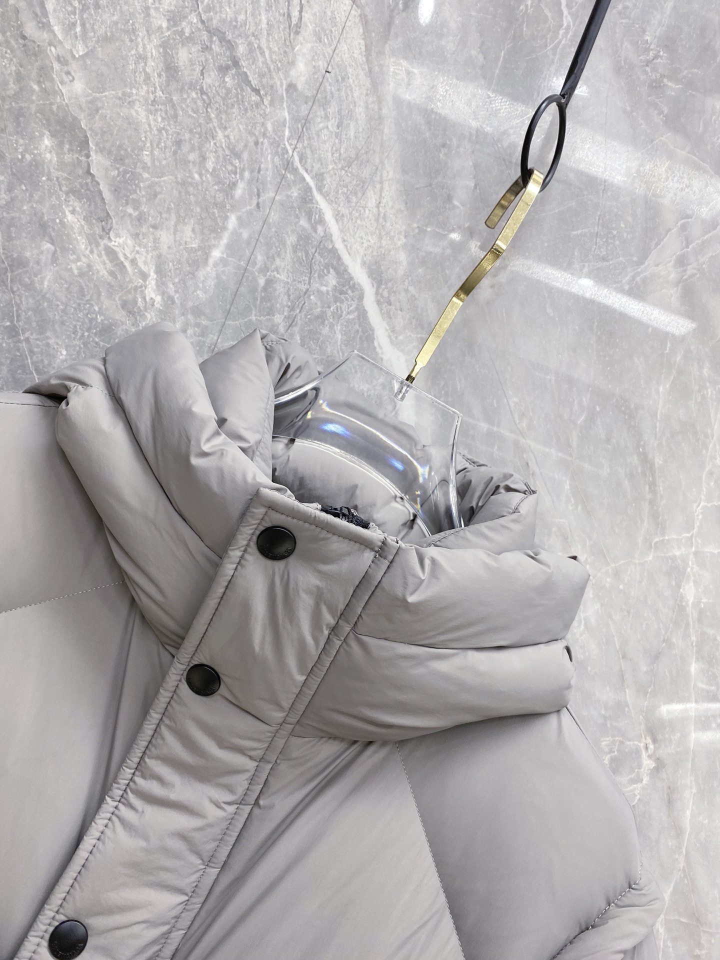 Balenciaga Down Jacket Hooded L