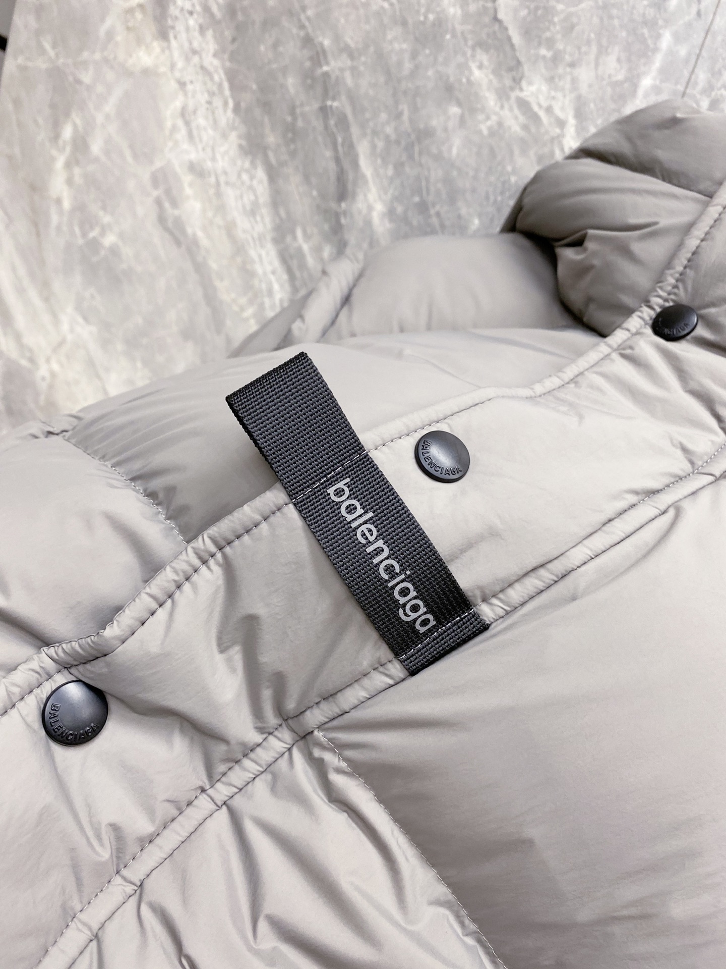 Balenciaga Down Jacket Hooded L