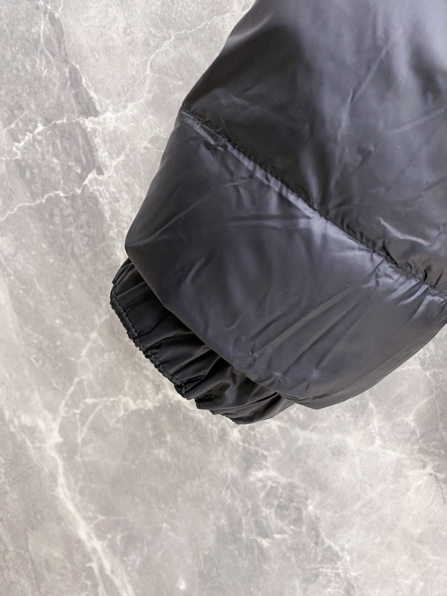 Prada Down Jacket Black Hooded M-54-48-56-50-52