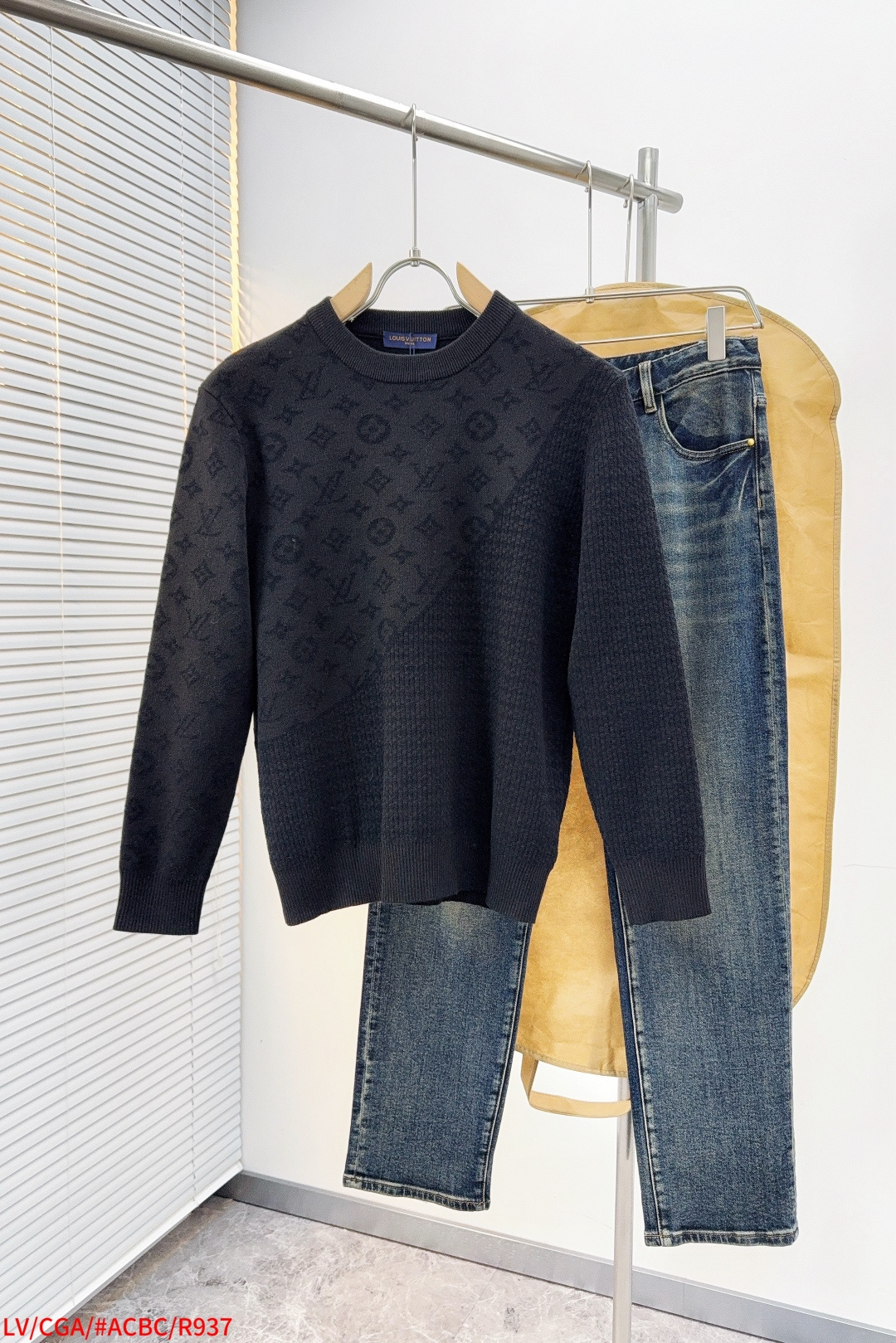 Louis Vuitton Couple Basic Clothing Wool Slim Fit S-m-l-xl