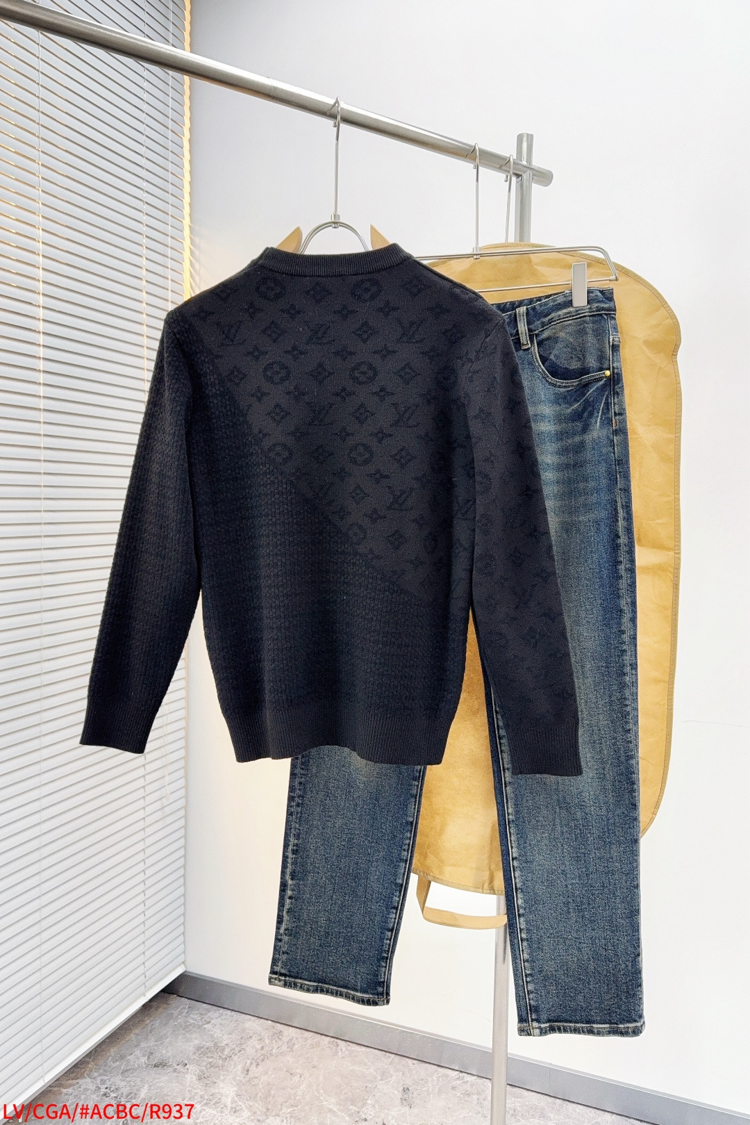 Louis Vuitton Couple Basic Clothing Wool Slim Fit S-m-l-xl