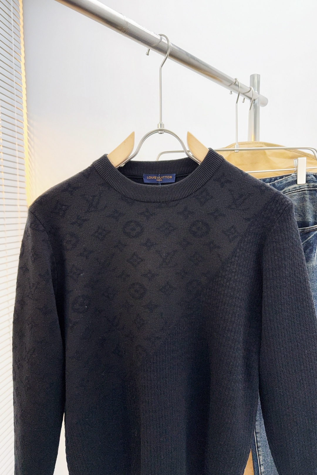 Louis Vuitton Couple Basic Clothing Wool Slim Fit S-m-l-xl