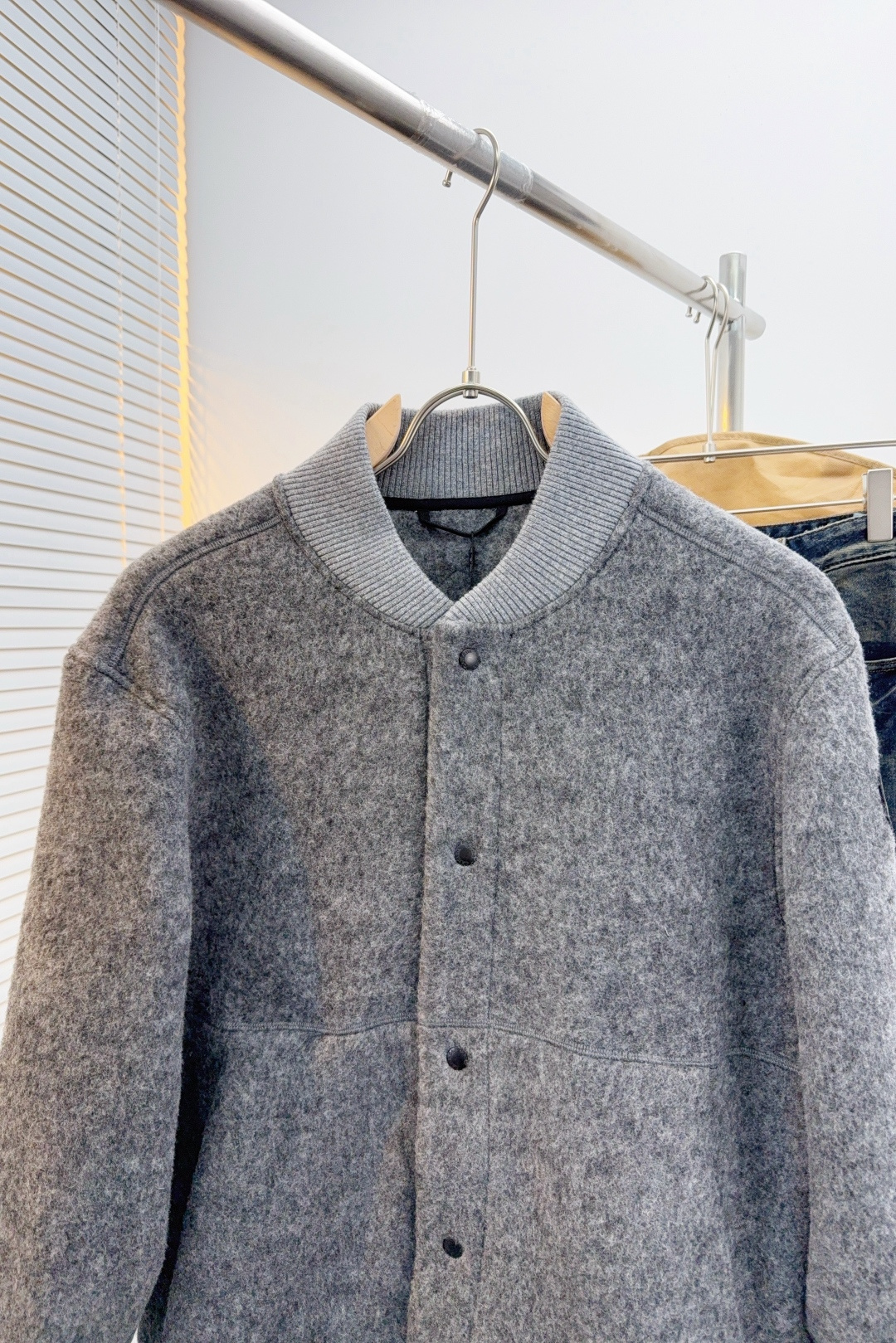 Canada Goose Couple Jacket Wool Gray S-m-l-xl