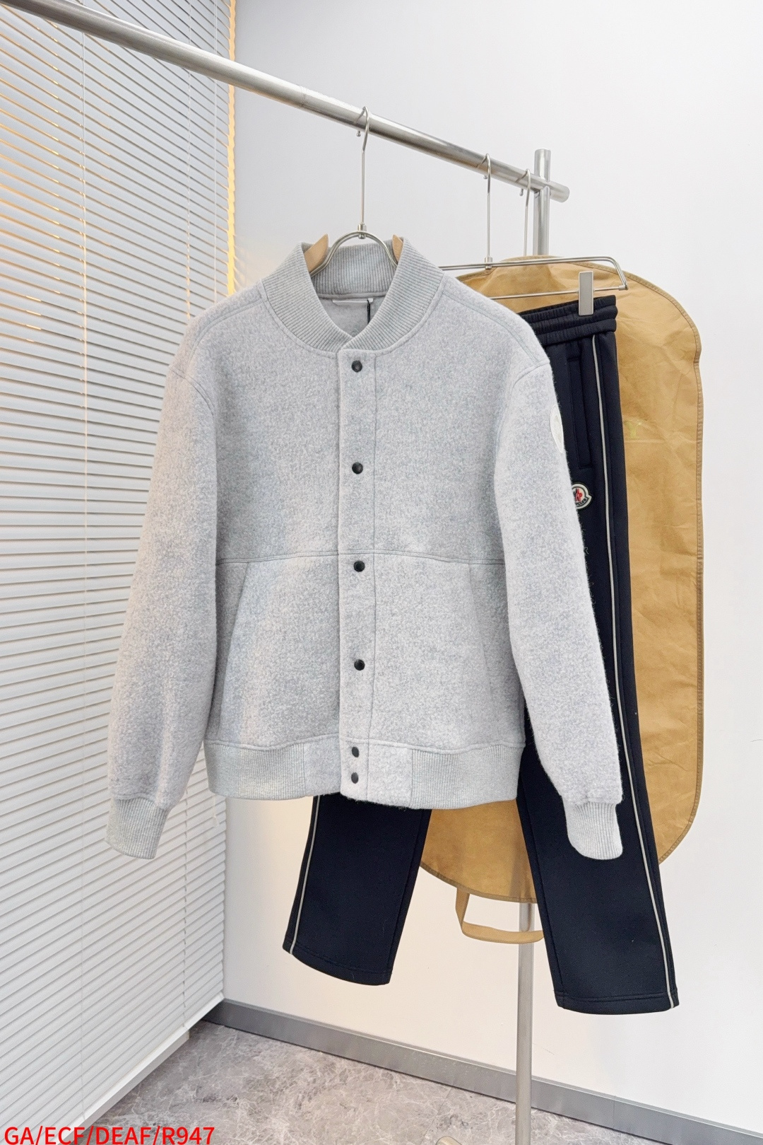 Canada Goose Couple Jacket Wool Gray S-m-l-xl