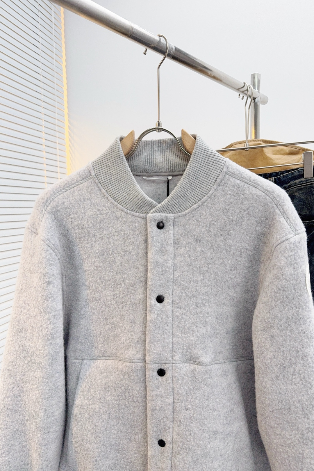 Canada Goose Couple Jacket Wool Gray S-m-l-xl