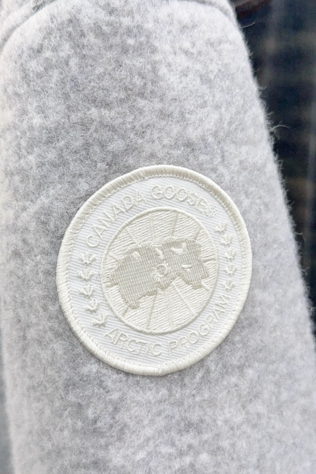 Canada Goose Couple Jacket Wool Gray S-m-l-xl