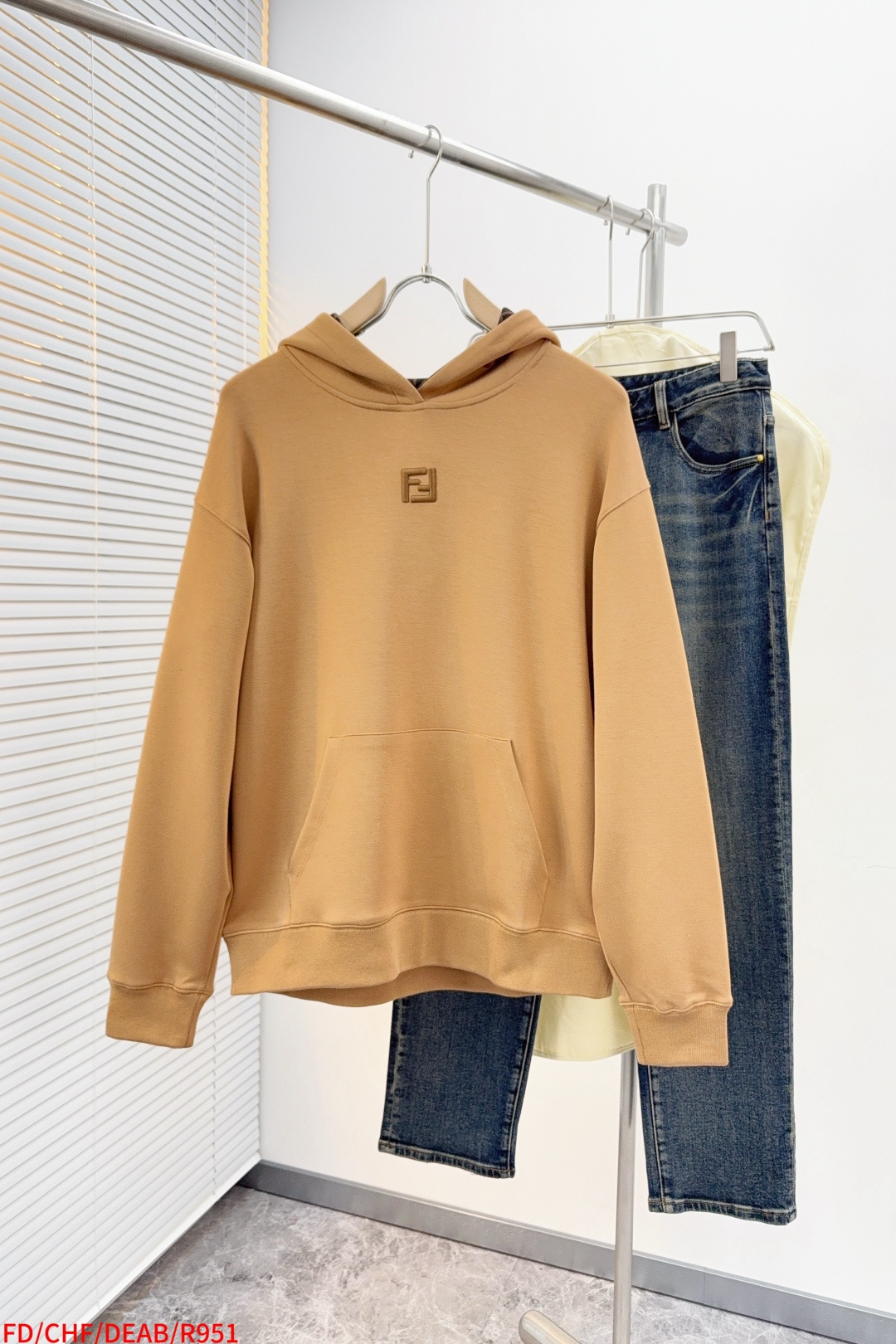 Fendi Couple Hoodie Cotton Hooded S-m-l-xl