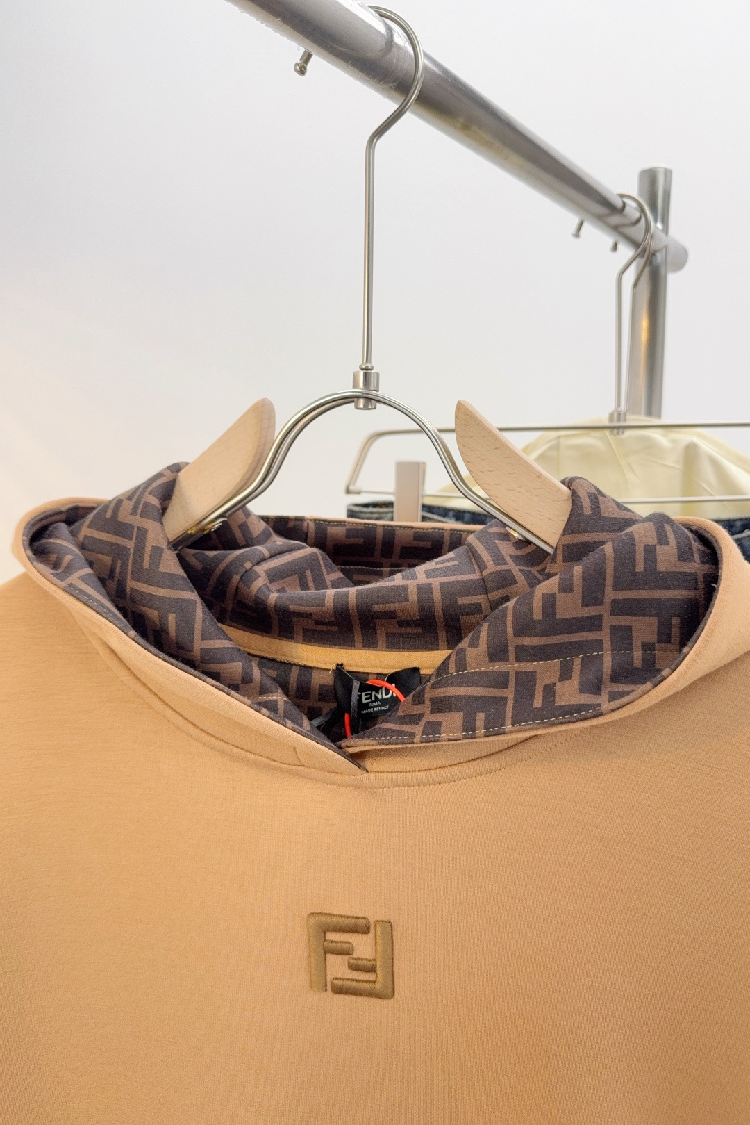 Fendi Couple Hoodie Cotton Hooded S-m-l-xl