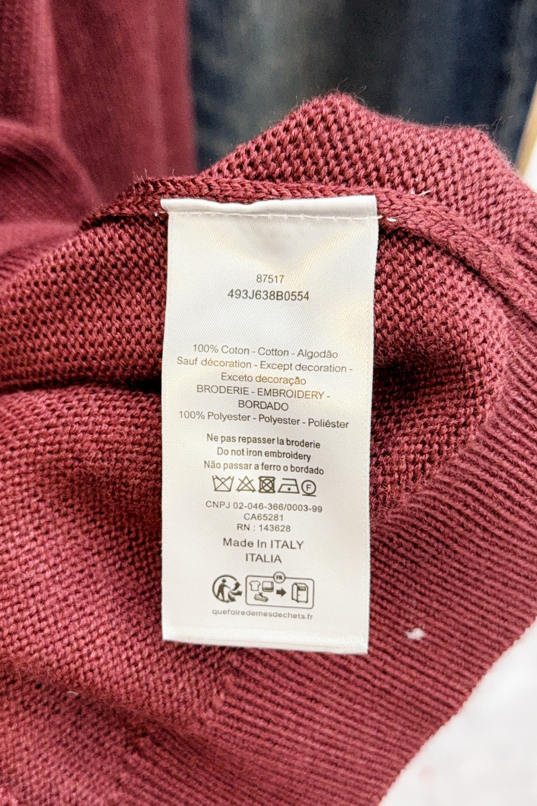 Dior Basic Clothing Wool S-m-l-xl