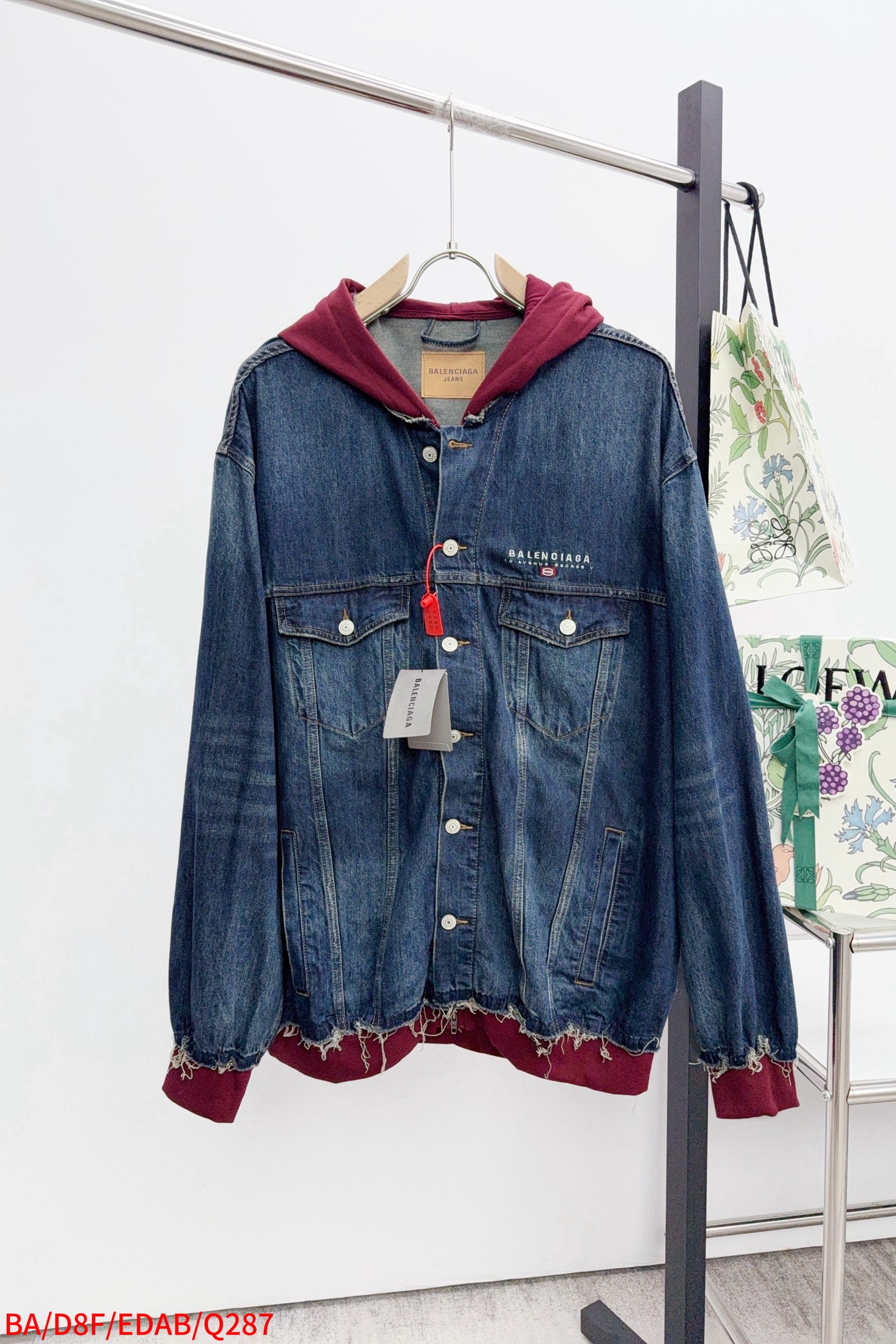 Balenciaga Hoodie Cotton Hooded S-l