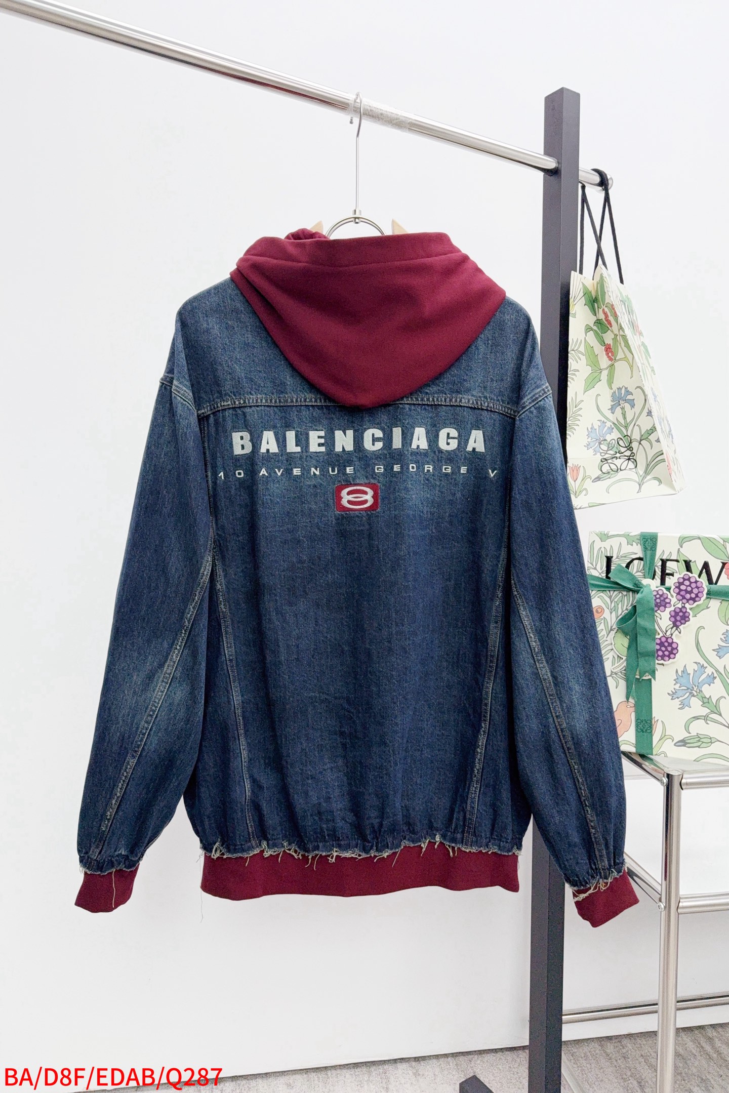 Balenciaga Hoodie Cotton Hooded S-l