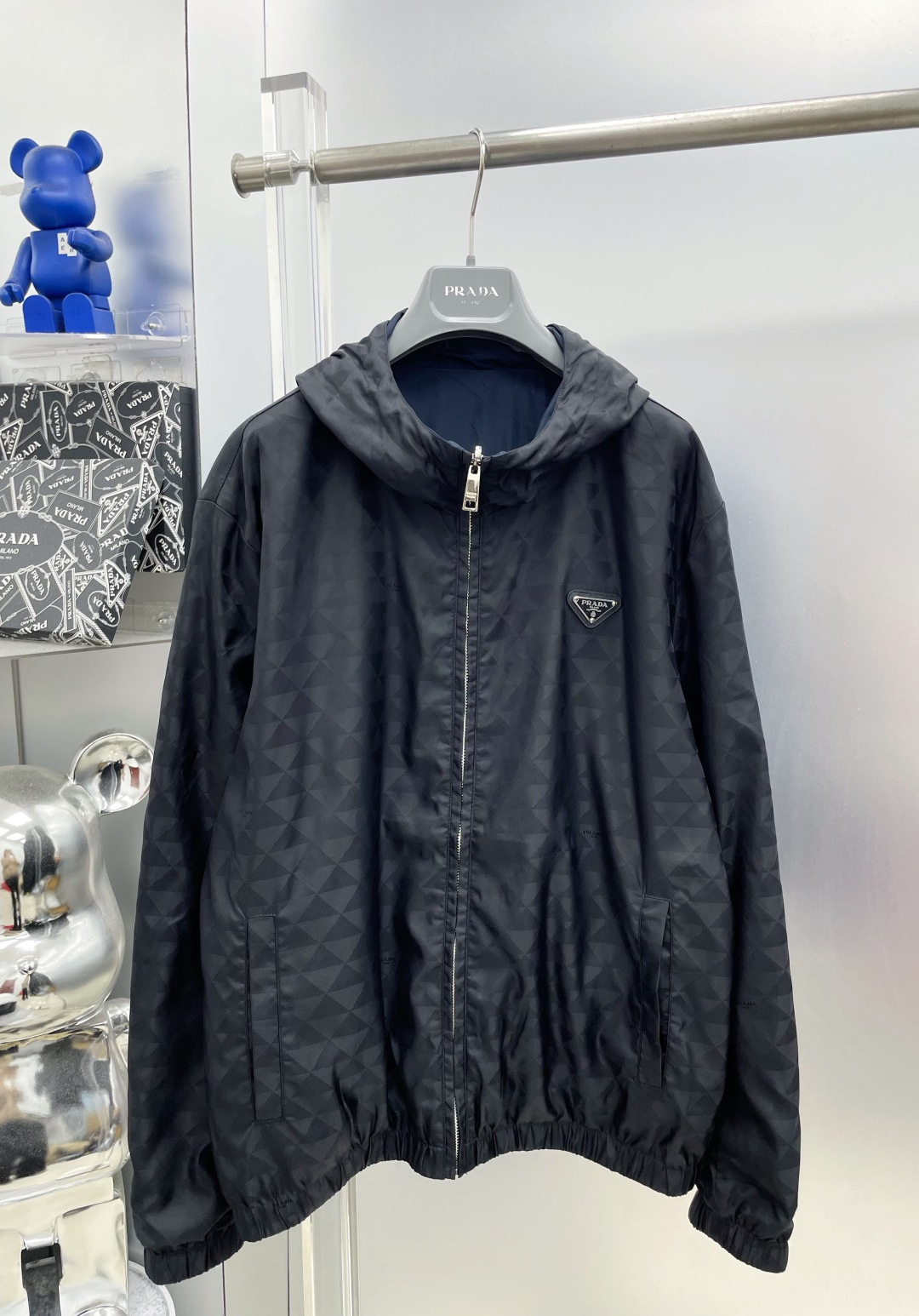 Prada Basic Clothing Hooded M-l-xl
